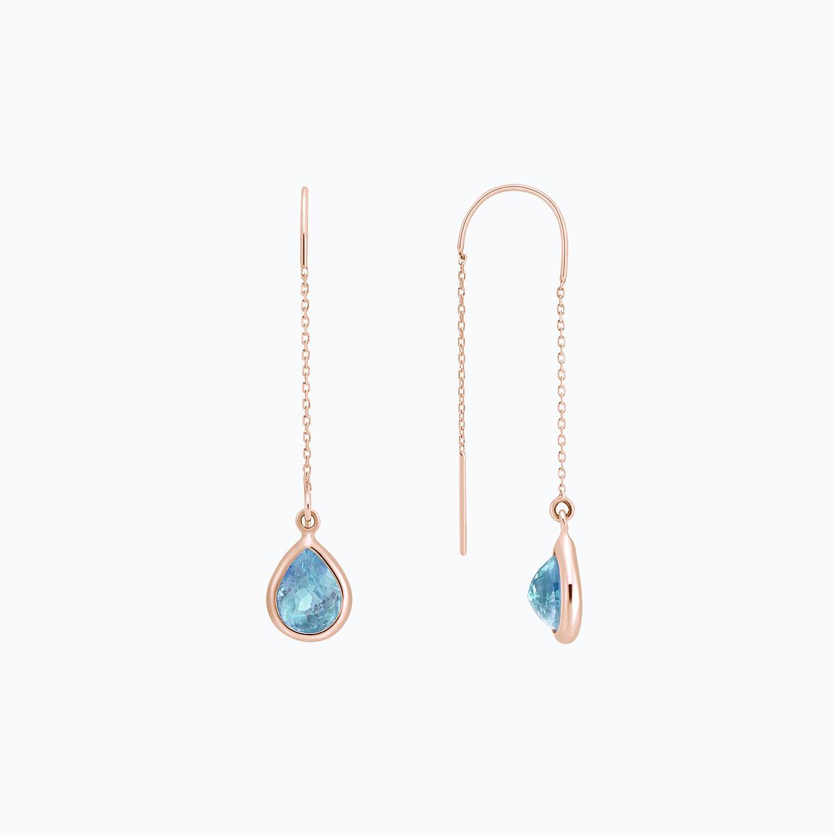 Pendants Lia Aigue-marine