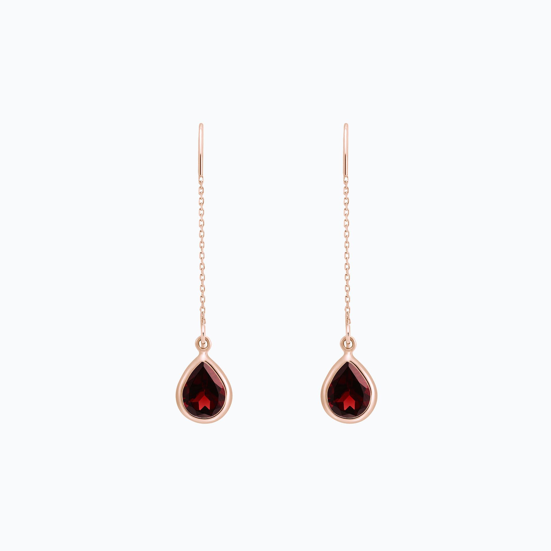 Pendants Lia Grenat