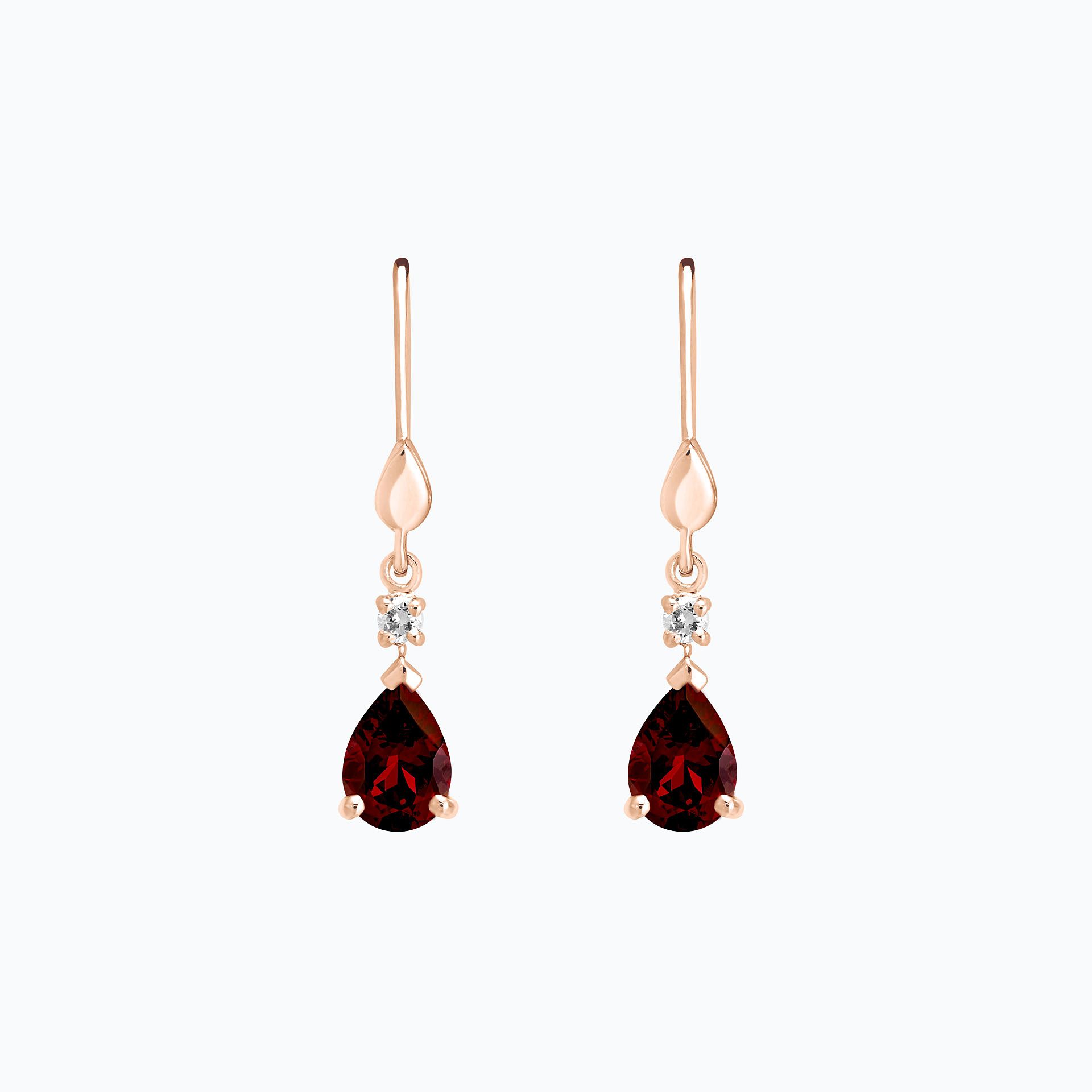 Dormeuses Tosca Grenat