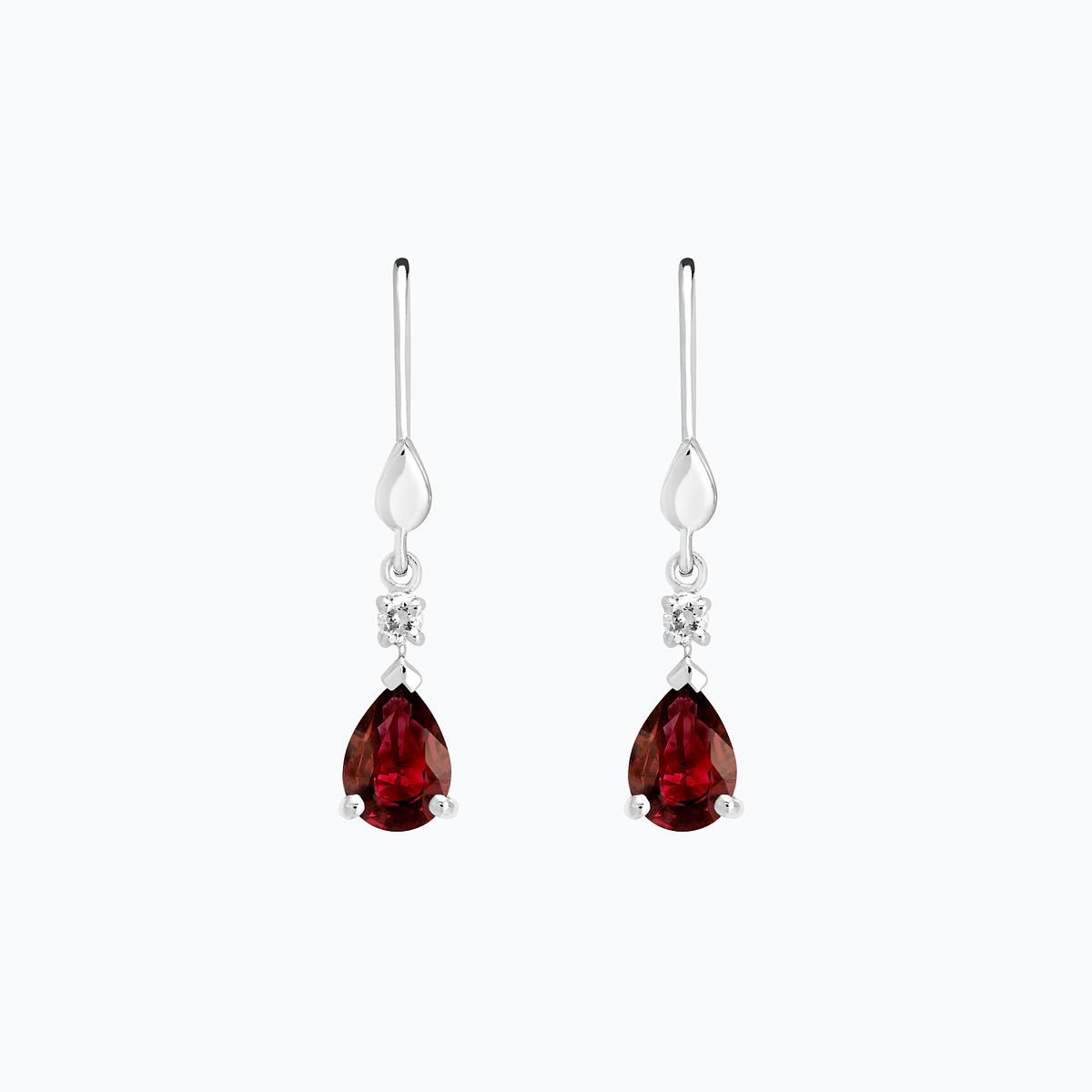 Dormeuses Tosca Rubis