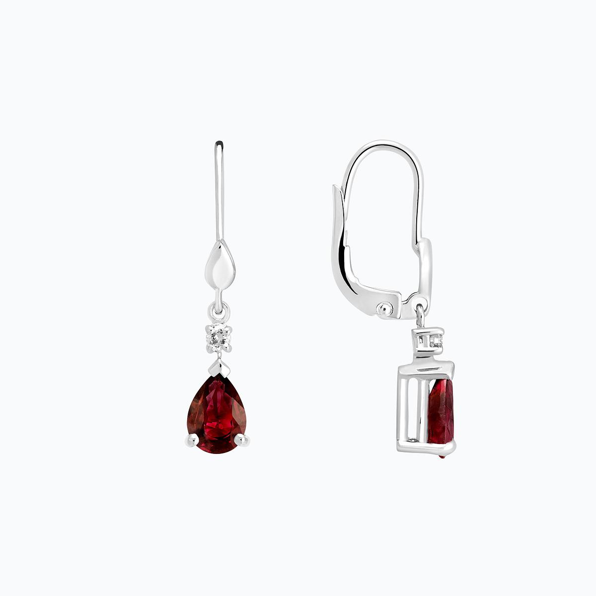 Dormeuses Tosca Rubis