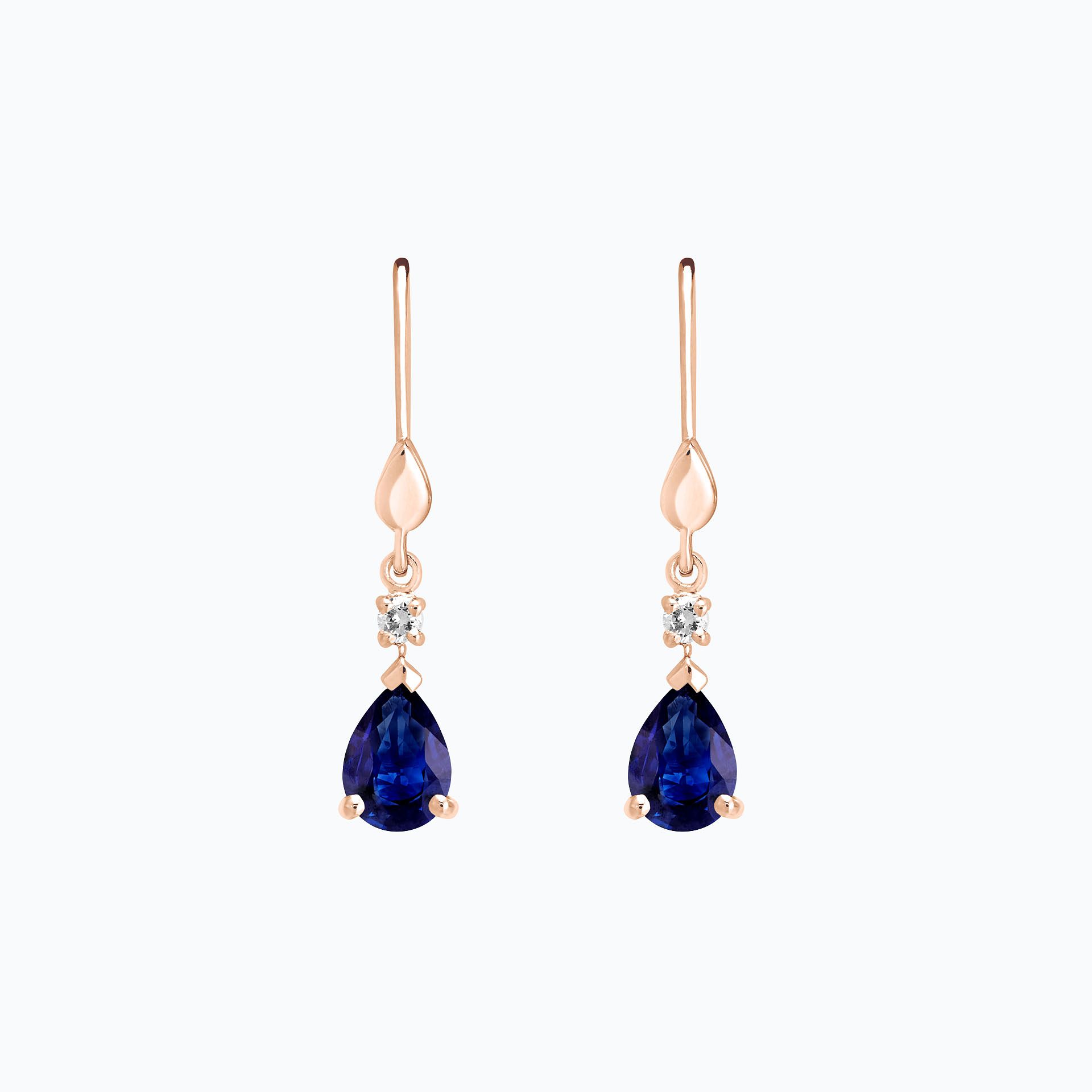 Dormeuses Tosca Saphir