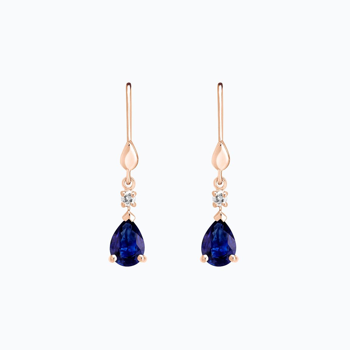 Dormeuses Tosca Saphir