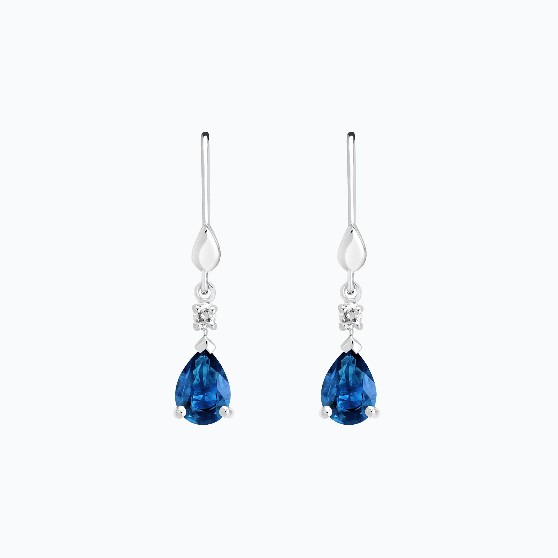 Dormeuses Tosca Topaze Blue London