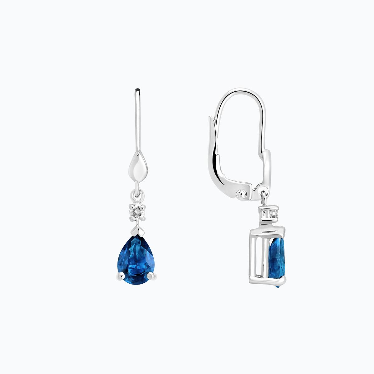Dormeuses Tosca Topaze Blue London