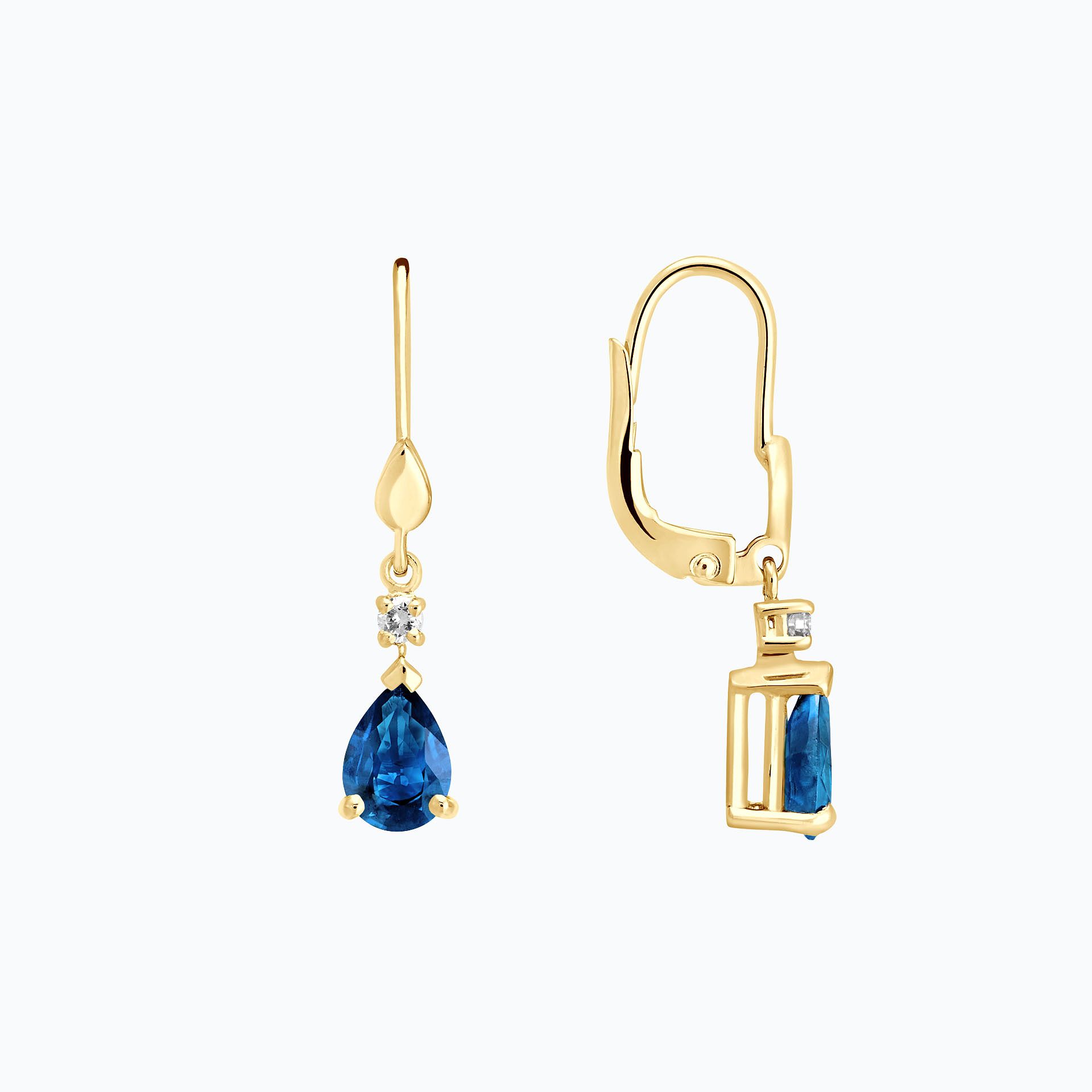Dormeuses Tosca Topaze Blue London