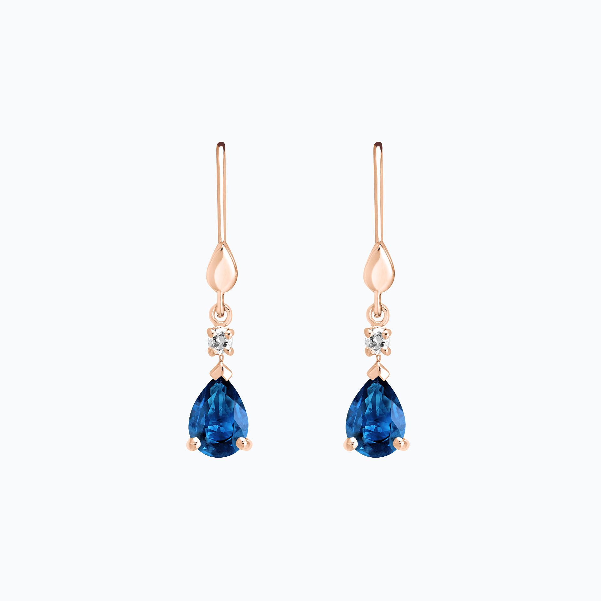 Dormeuses Tosca Topaze Blue London