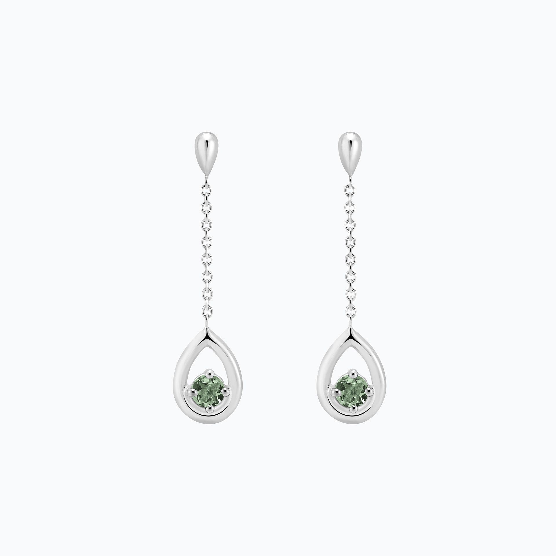Pendants Jasmin Saphir Vert