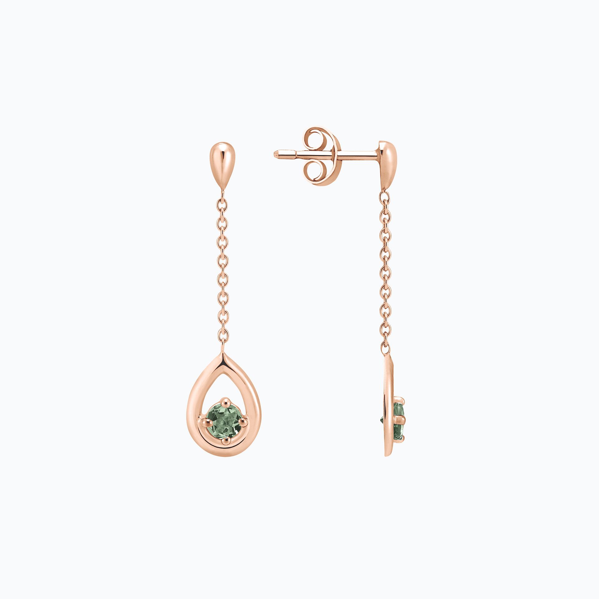Pendants Jasmin Saphir Vert