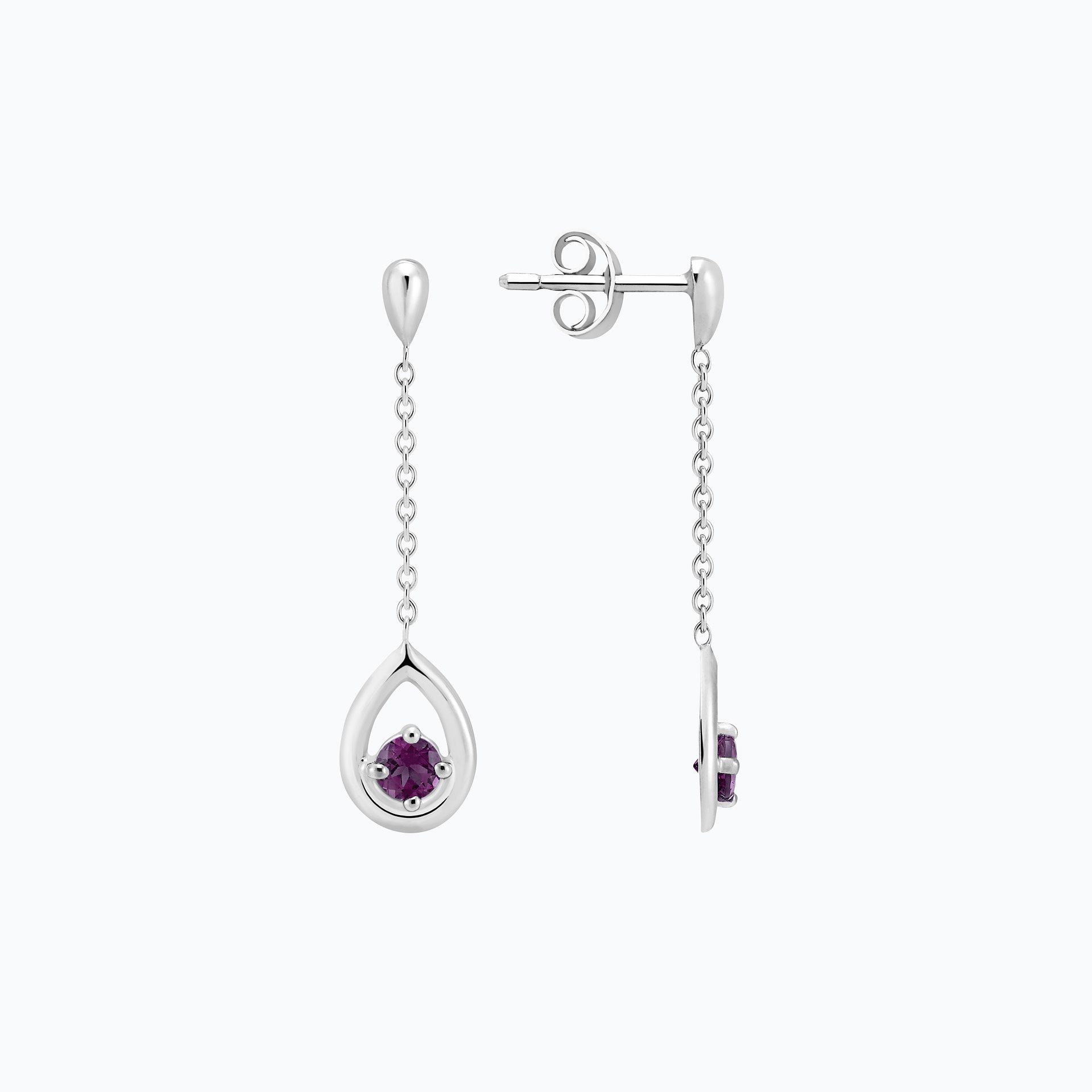 Pendants Jasmin Saphir Violet