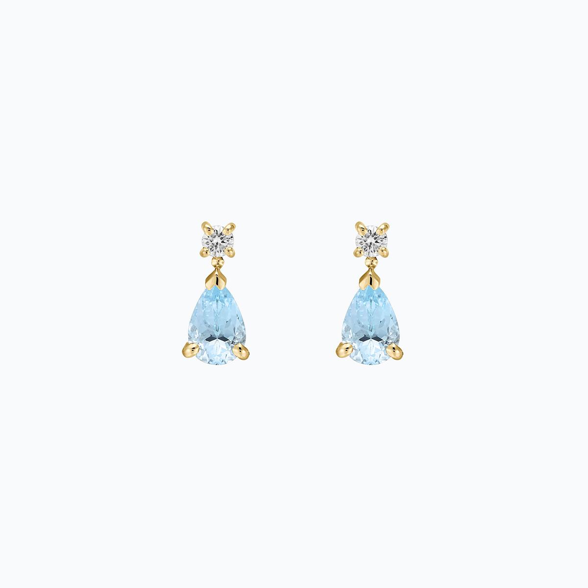 Boucles Tosca Aigue-marine