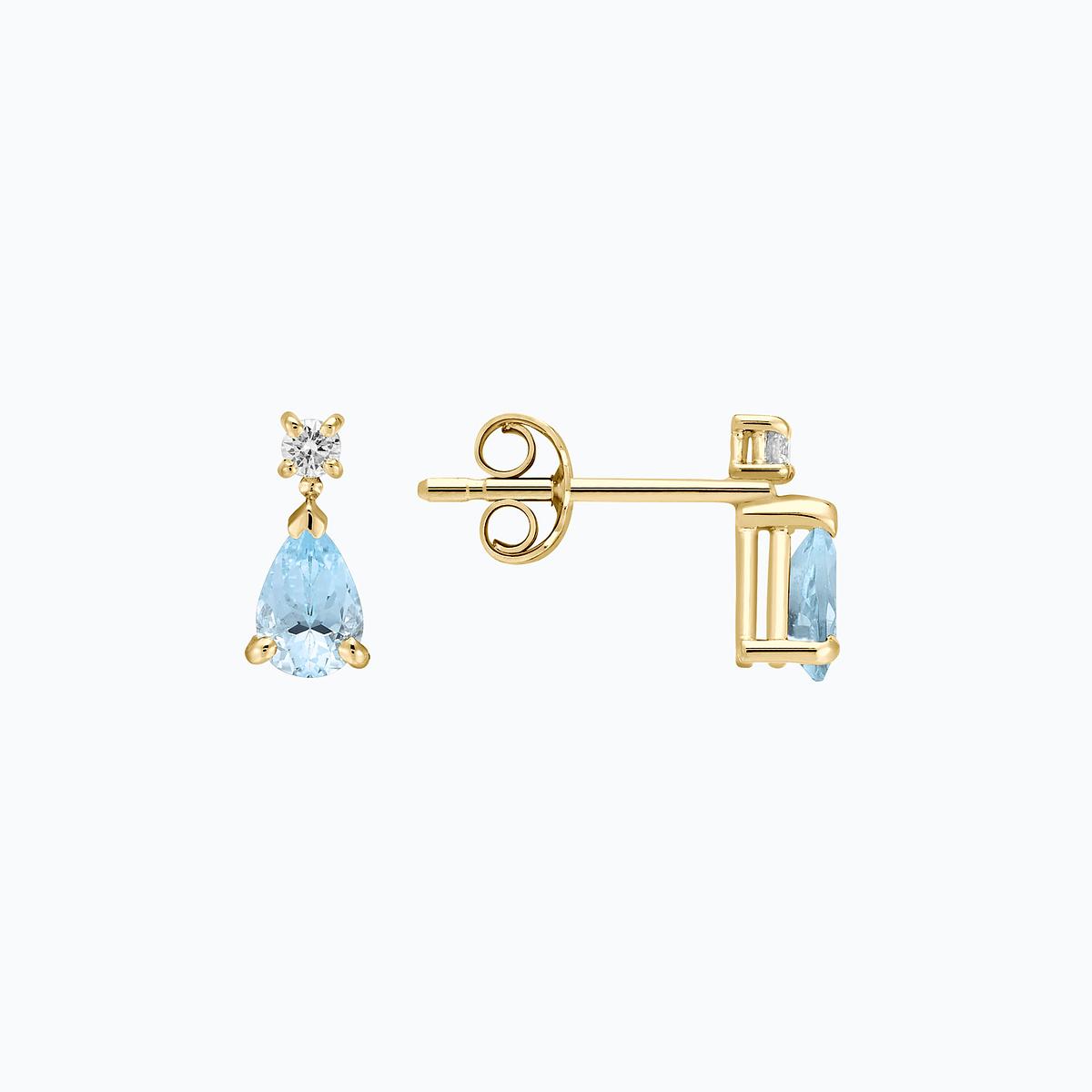 Boucles Tosca Aigue-marine