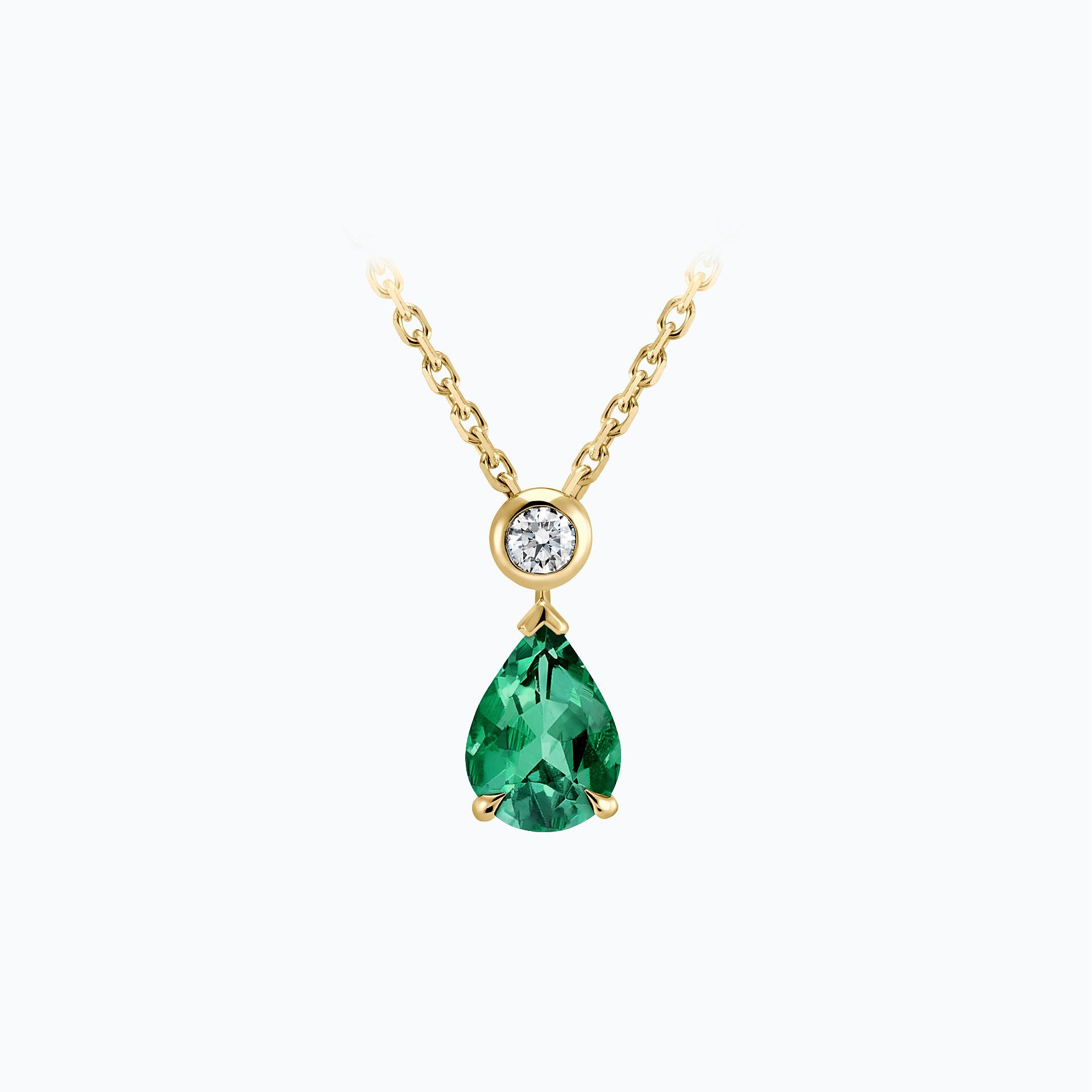 Collier Victoria Émeraude