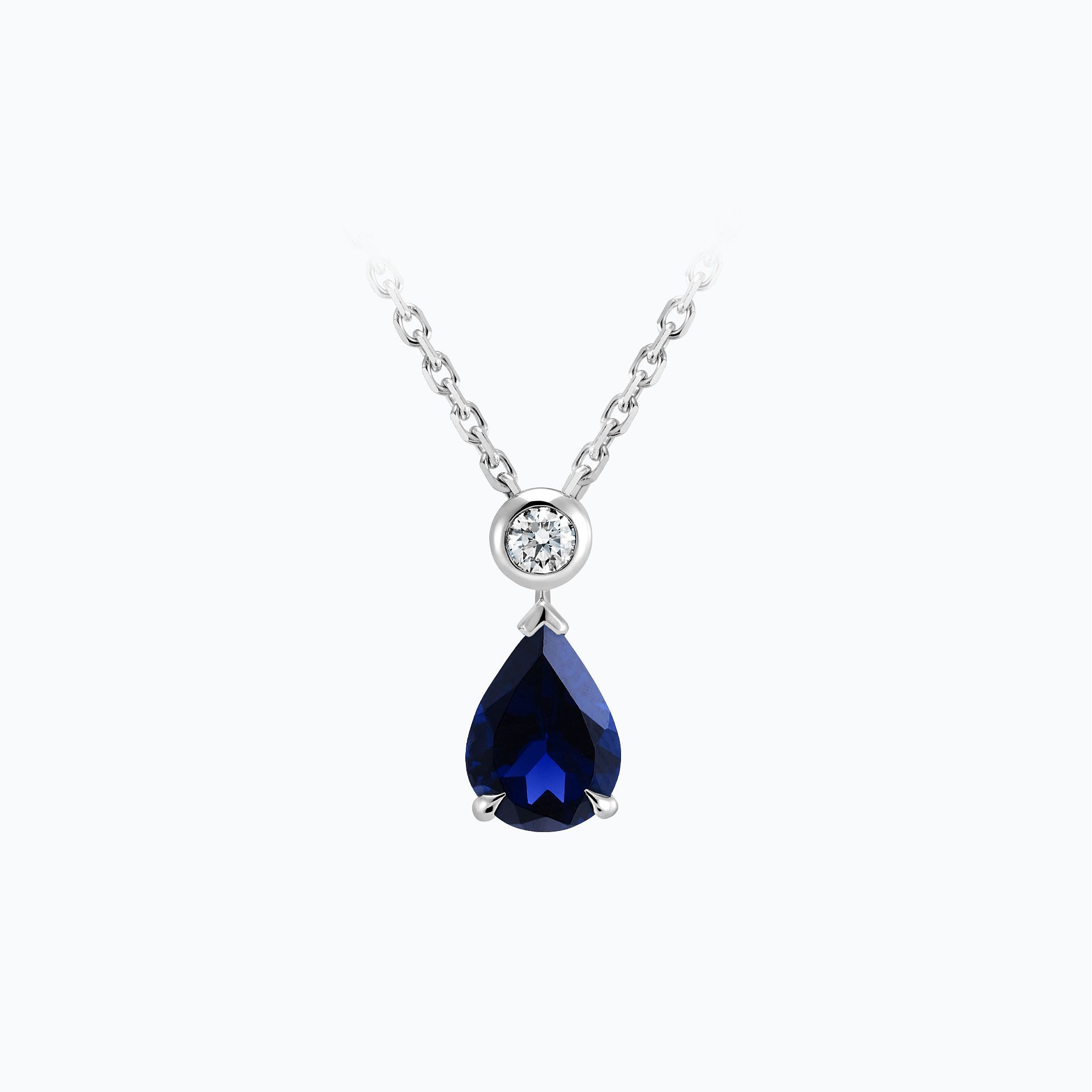 Collier Victoria Saphir