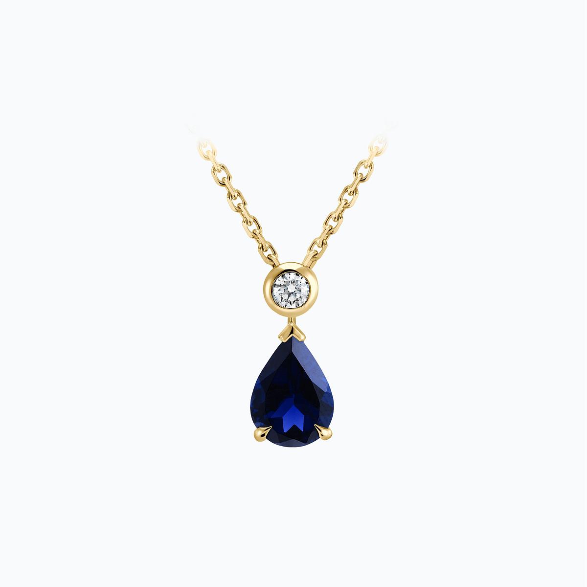 Collier Victoria Saphir