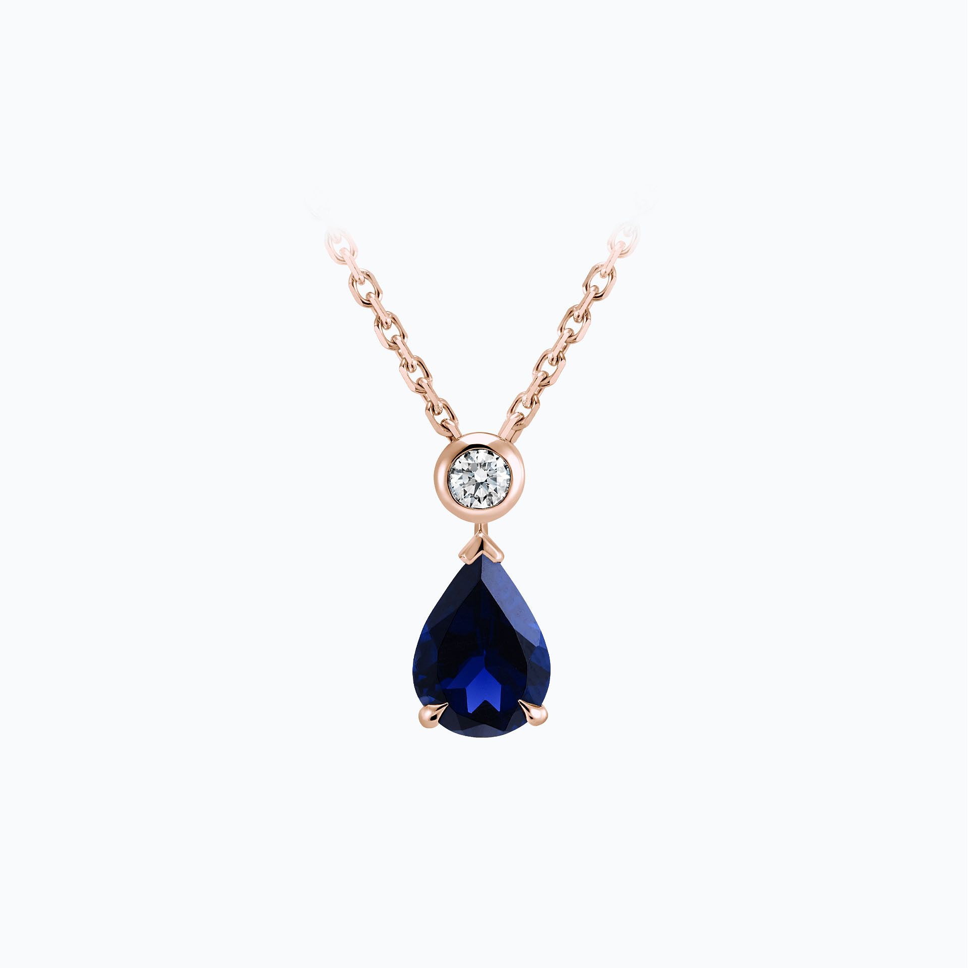 Collier Victoria Saphir