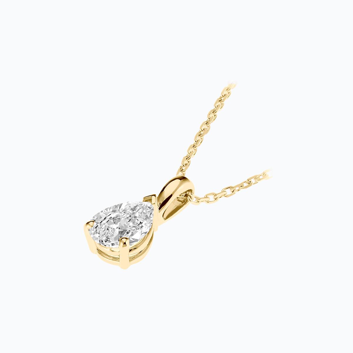 Pendentif Goutte Diamant Iconique