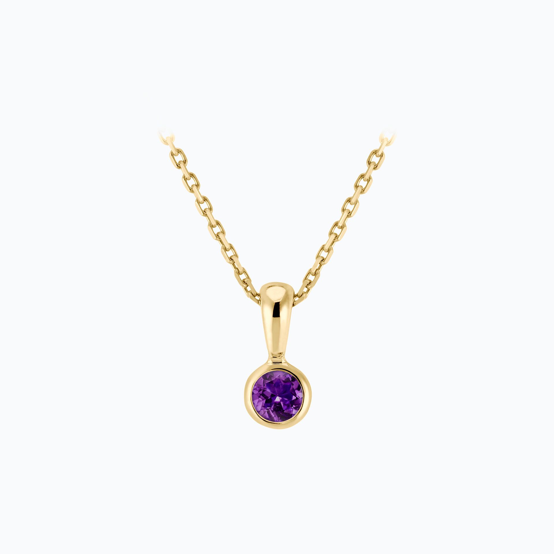 Pendentif Harmony Améthyste 3.5 mm