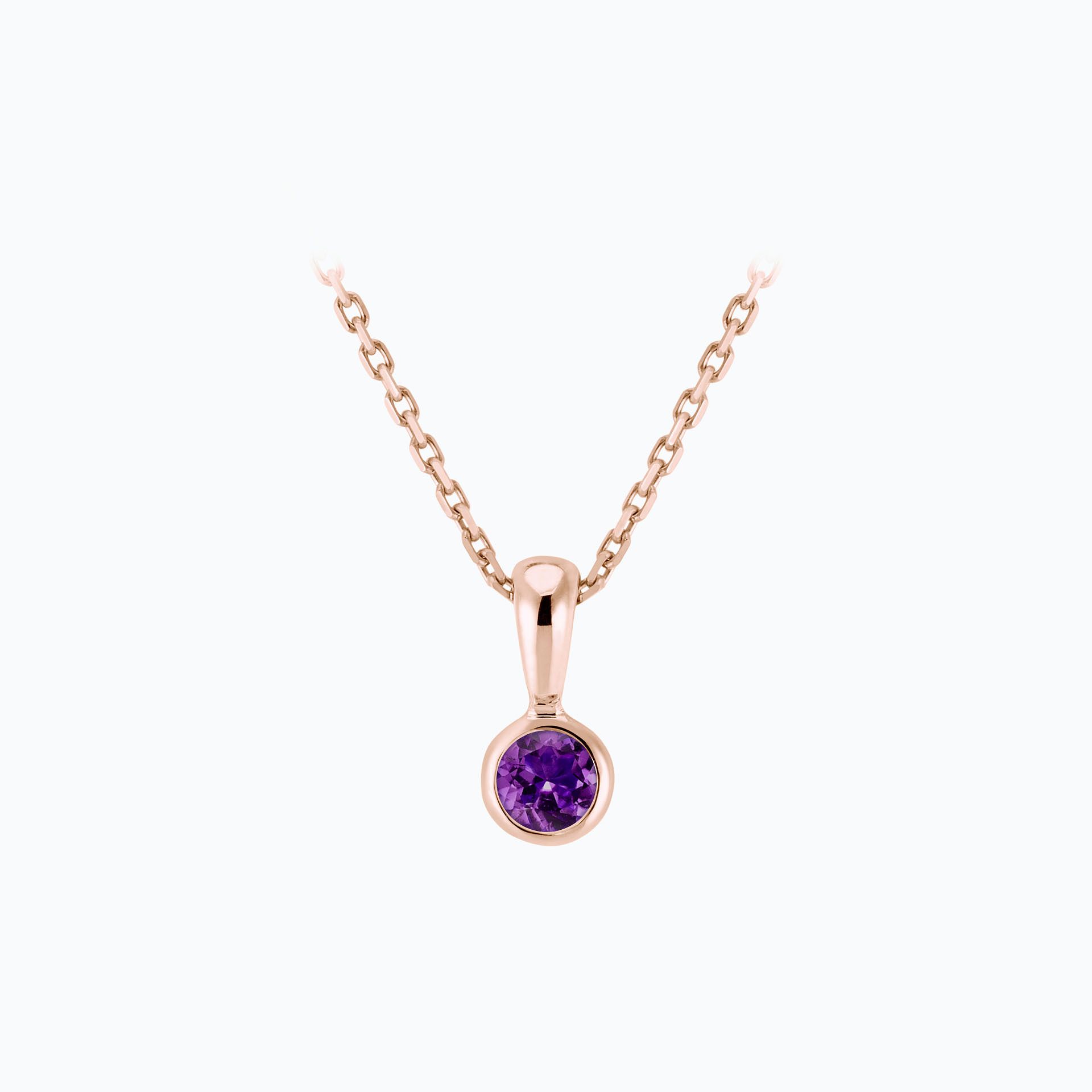 Pendentif Harmony Améthyste 3.5 mm