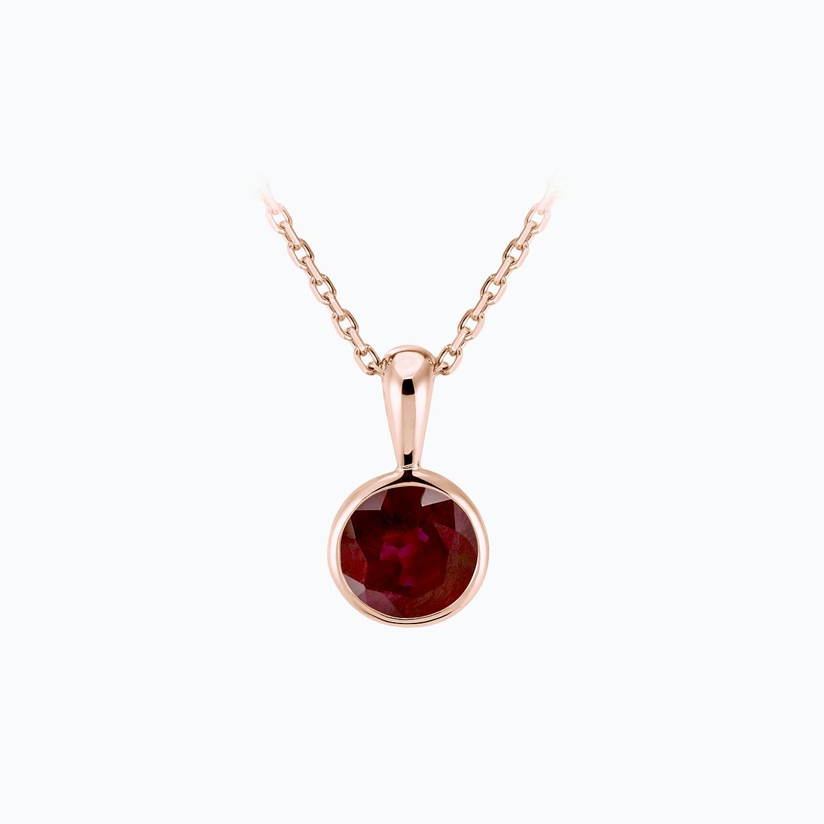 Pendentif Harmony Rubis 6 mm