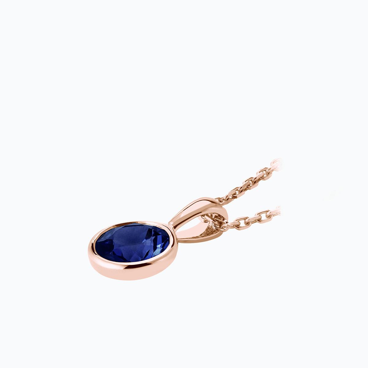 Pendentif Harmony Saphir 6 mm