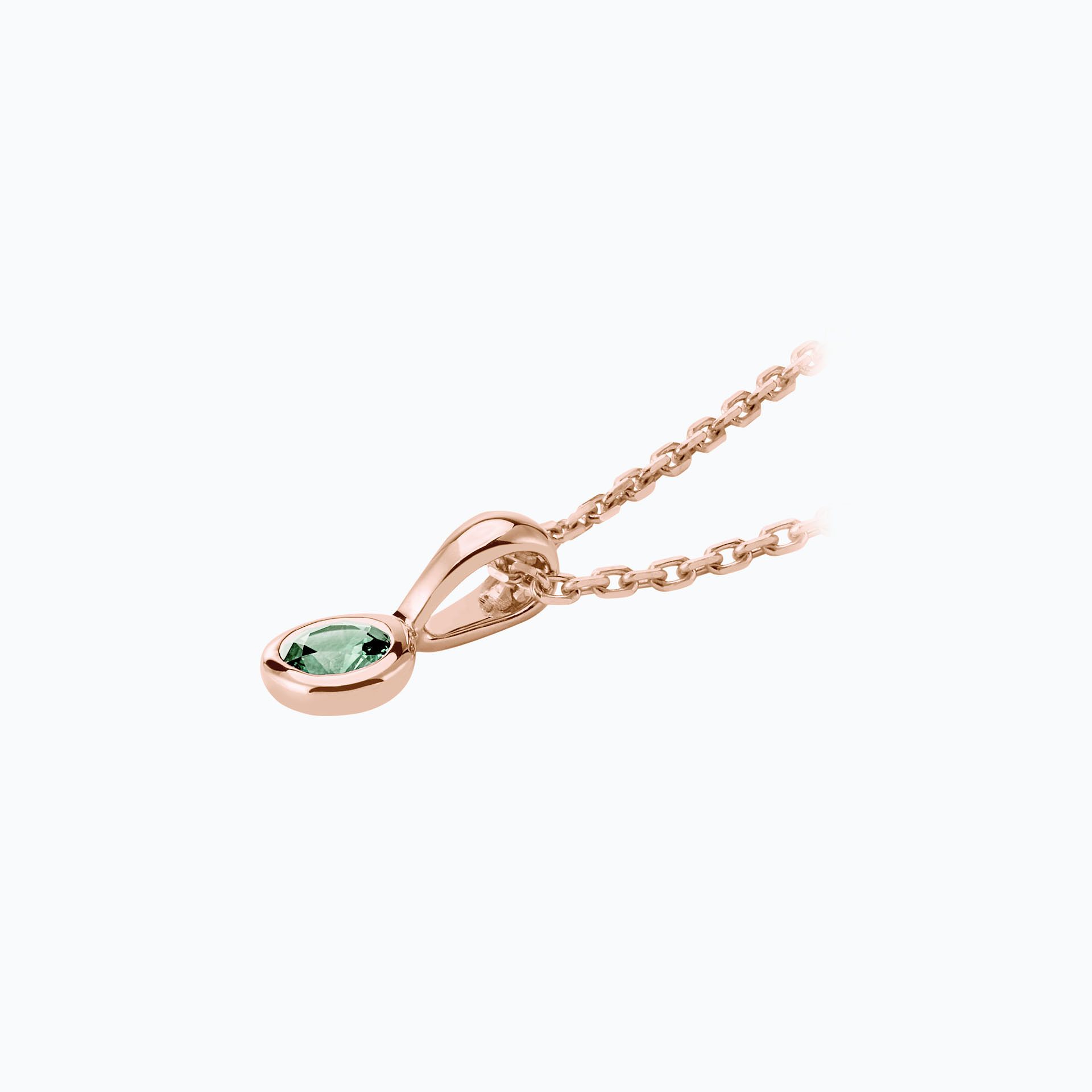 Pendentif Harmony Saphir Vert 3.5 mm
