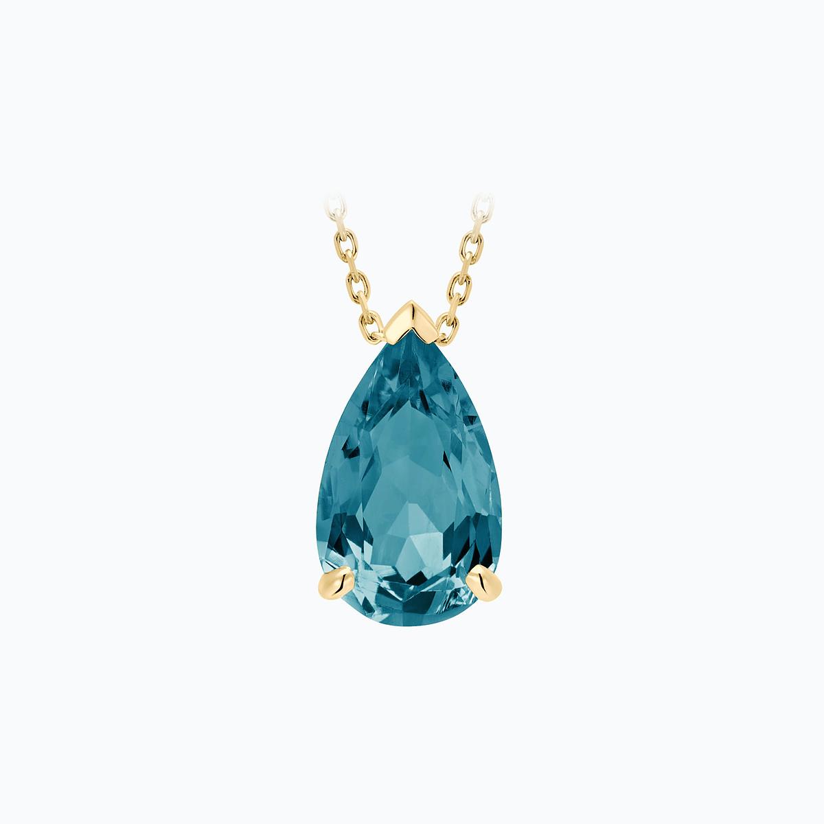 Pendentif Vera Topaze Blue London
