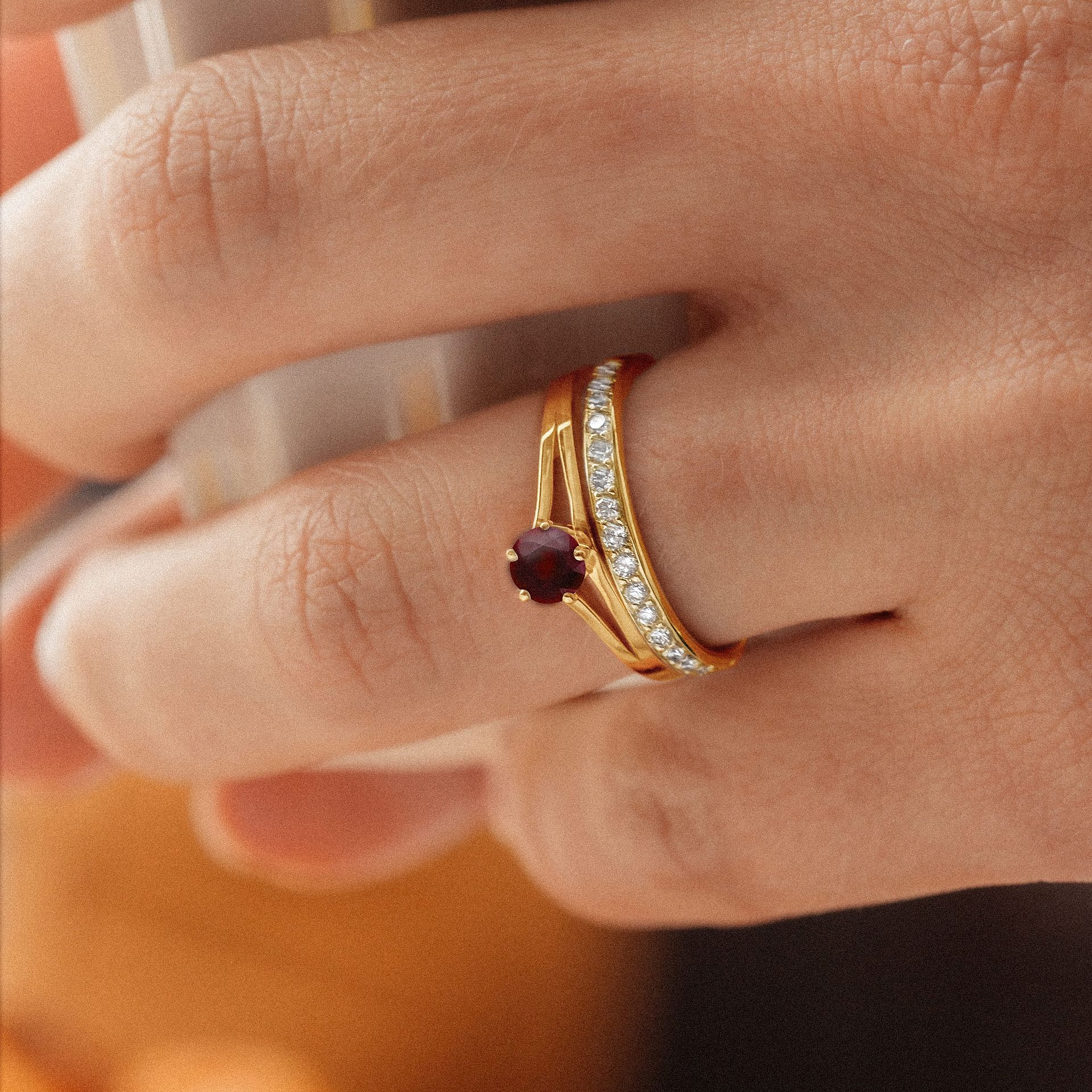 Solitaire Anata Rubis 4.5 mm