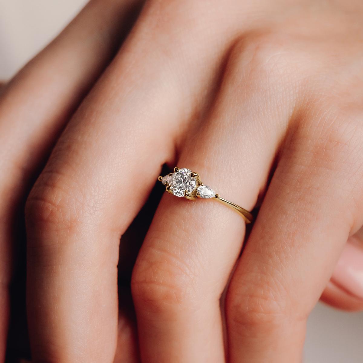 Solitaire Cambridge Diamant de Synthèse