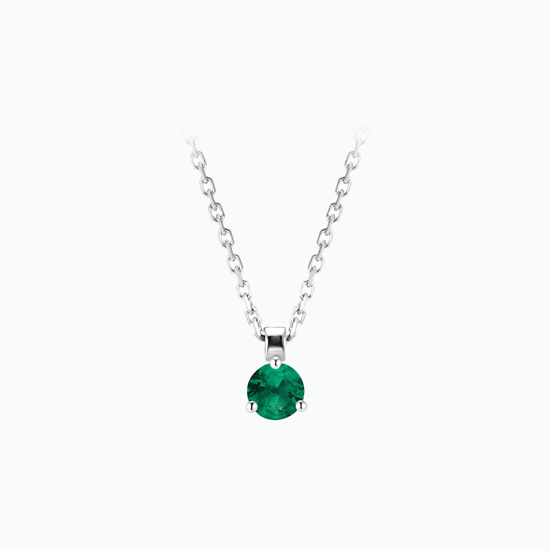 Collier Pyramid Émeraude 3.5 mm