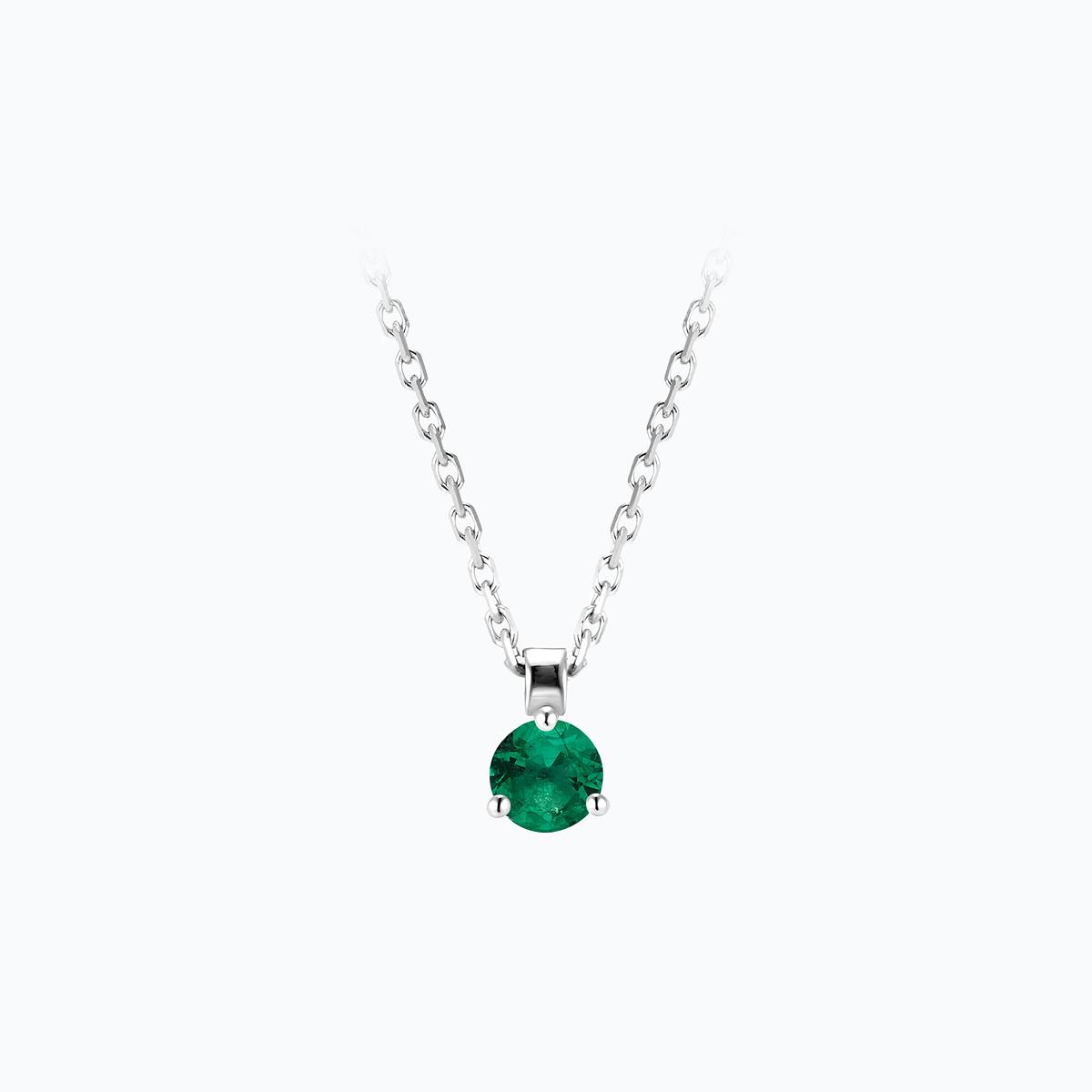 Collier Pyramid Émeraude 3.5 mm