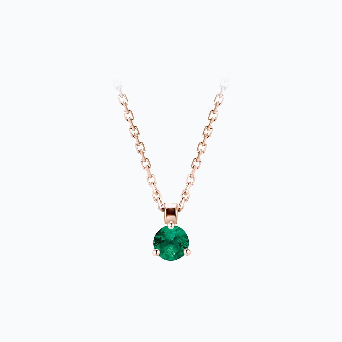 Collier Pyramid Émeraude 3.5 mm