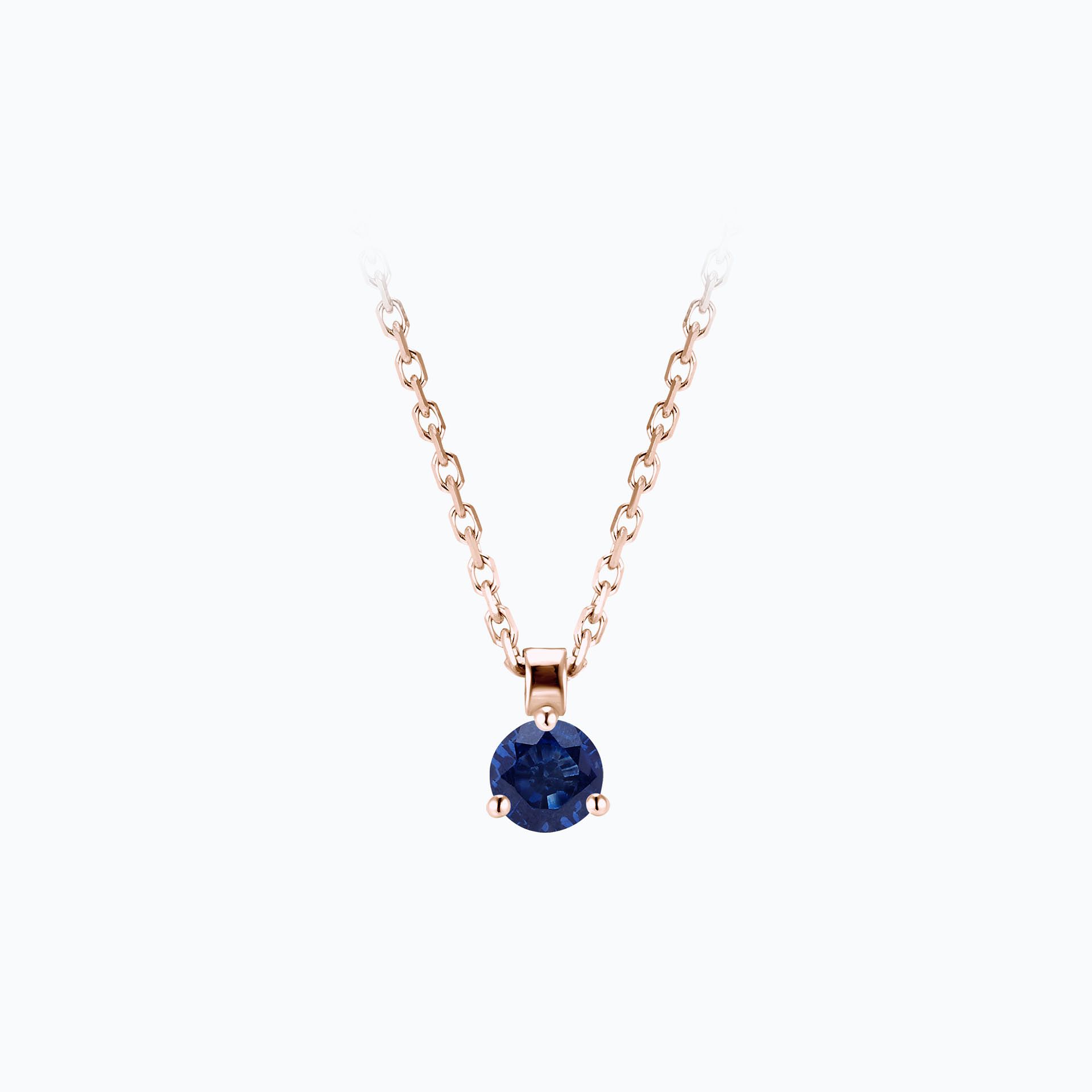 Collier Pyramid Saphir 3.5 mm