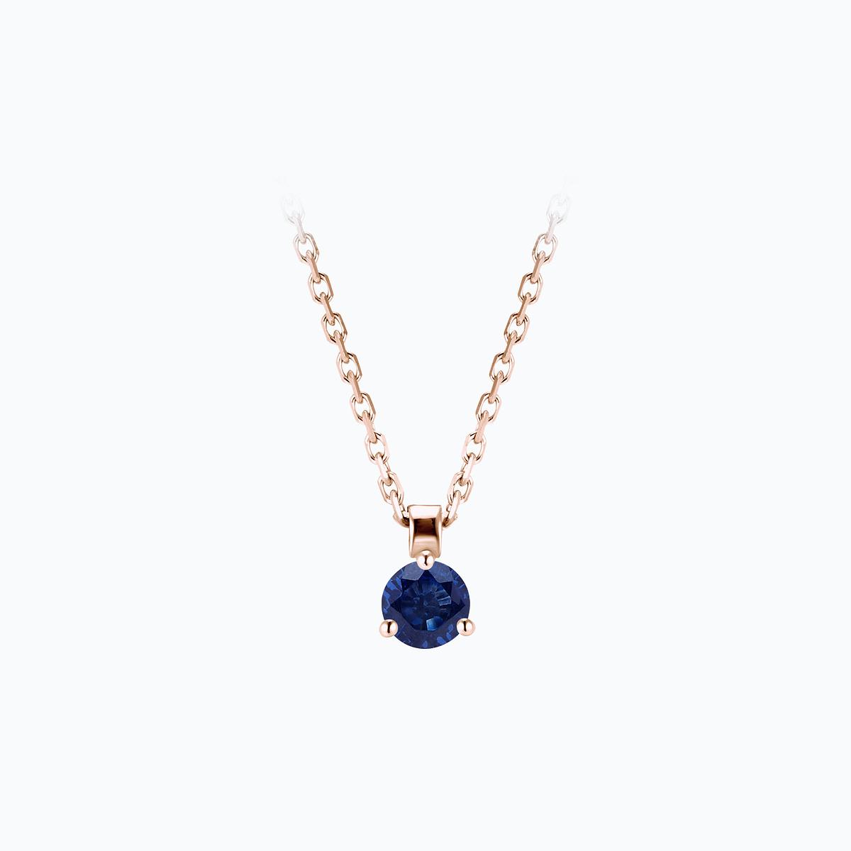 Collier Pyramid Saphir 3.5 mm