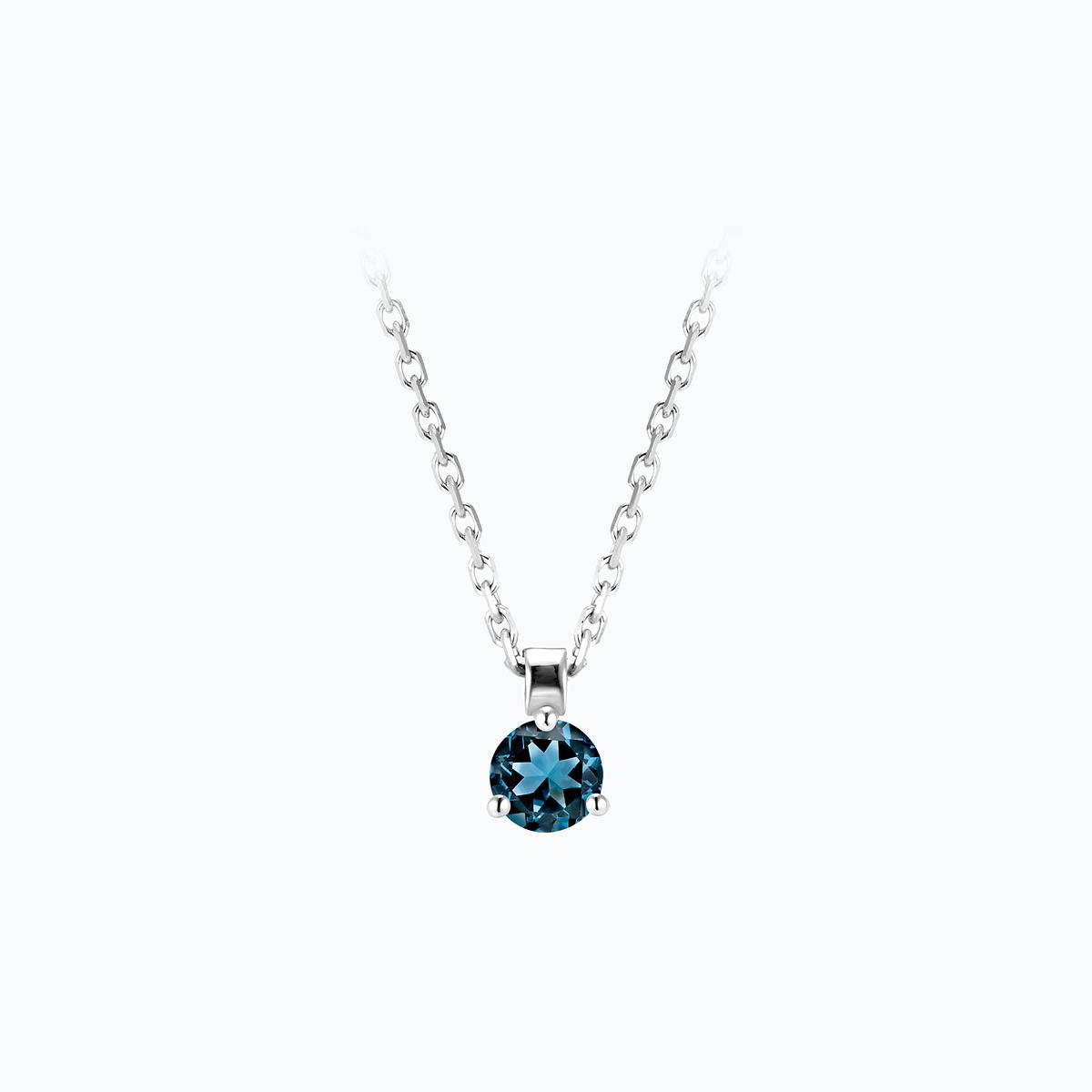 Collier Pyramid Topaze 3.5 mm