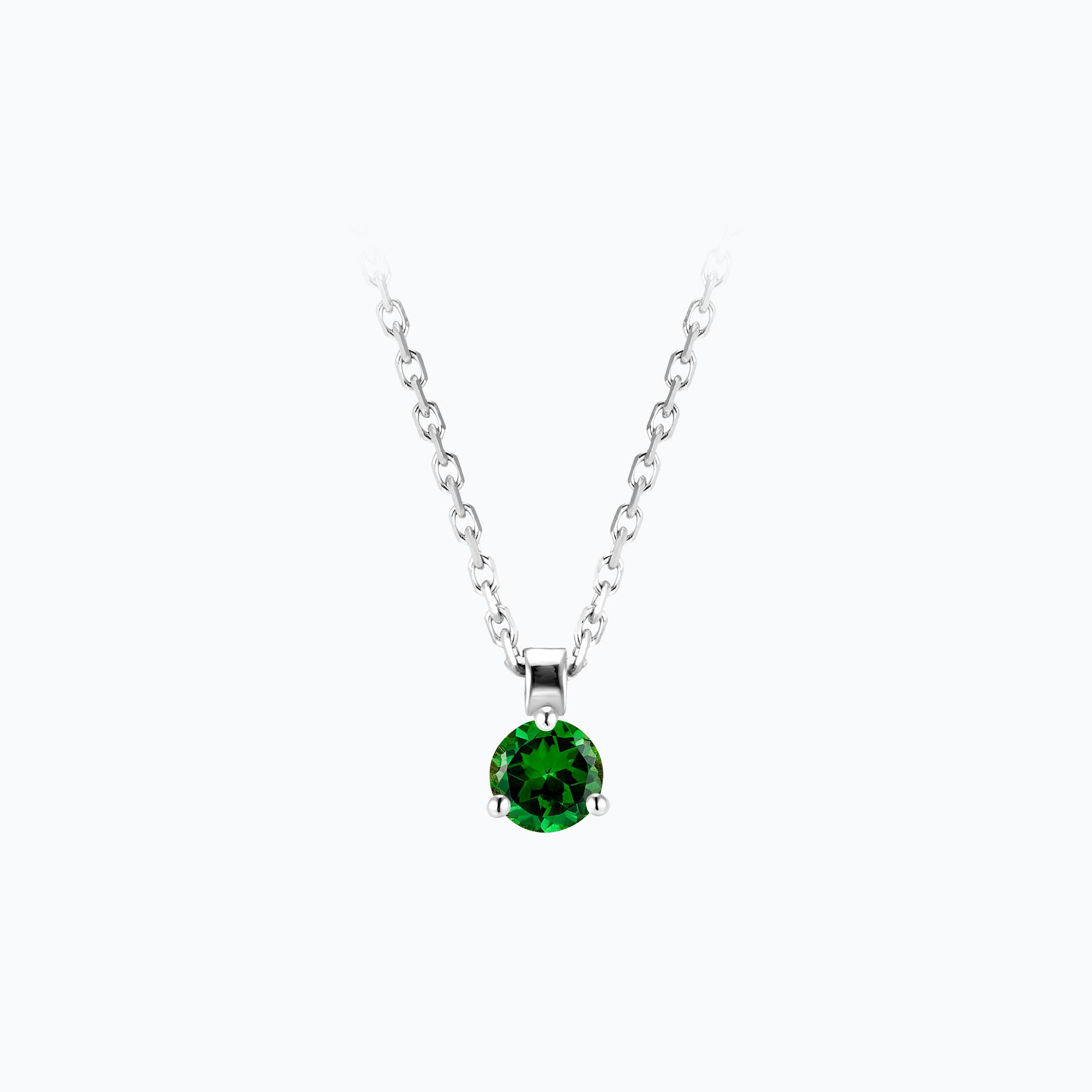 Collier Pyramid Tsavorite 3.5 mm