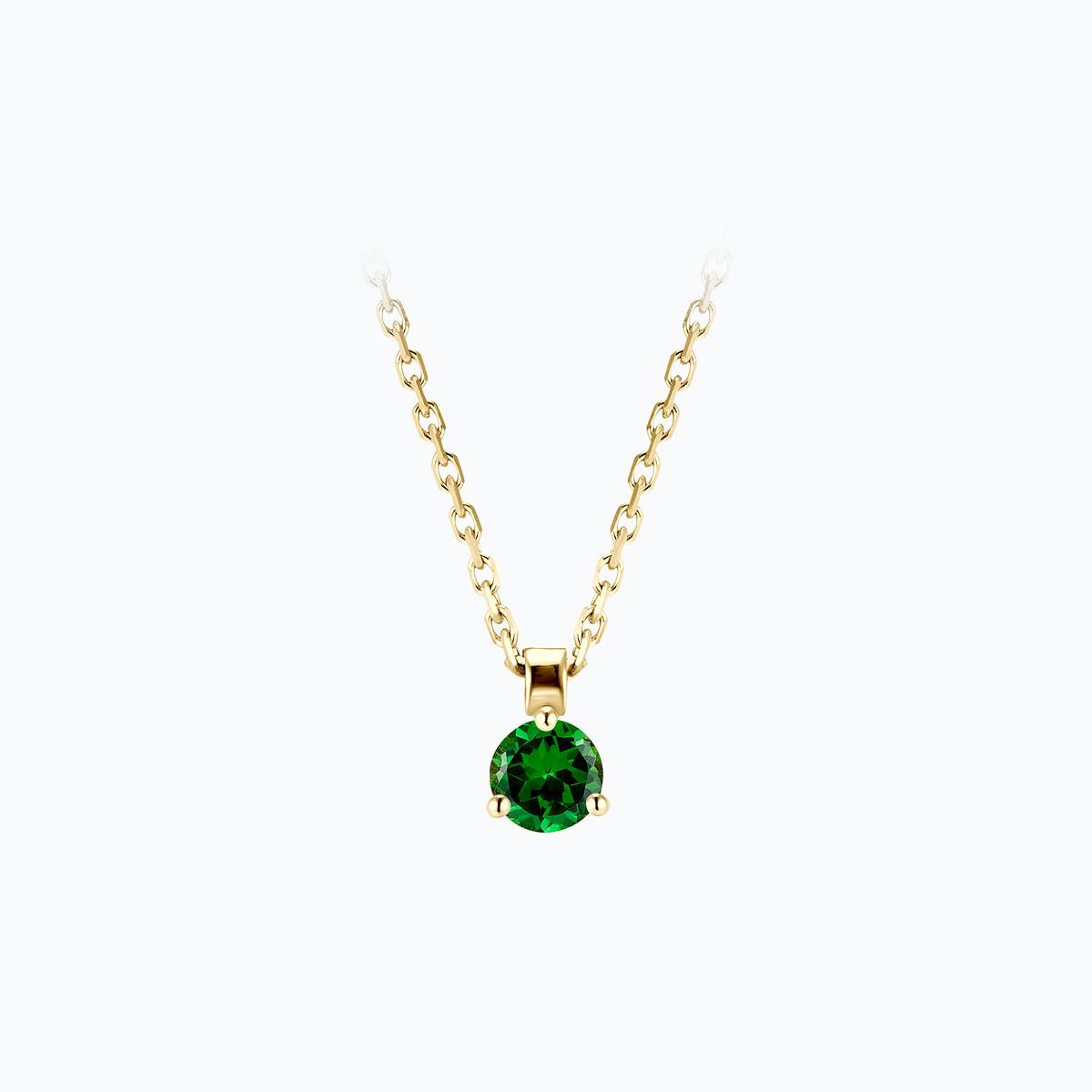 Collier Pyramid Tsavorite 3.5 mm