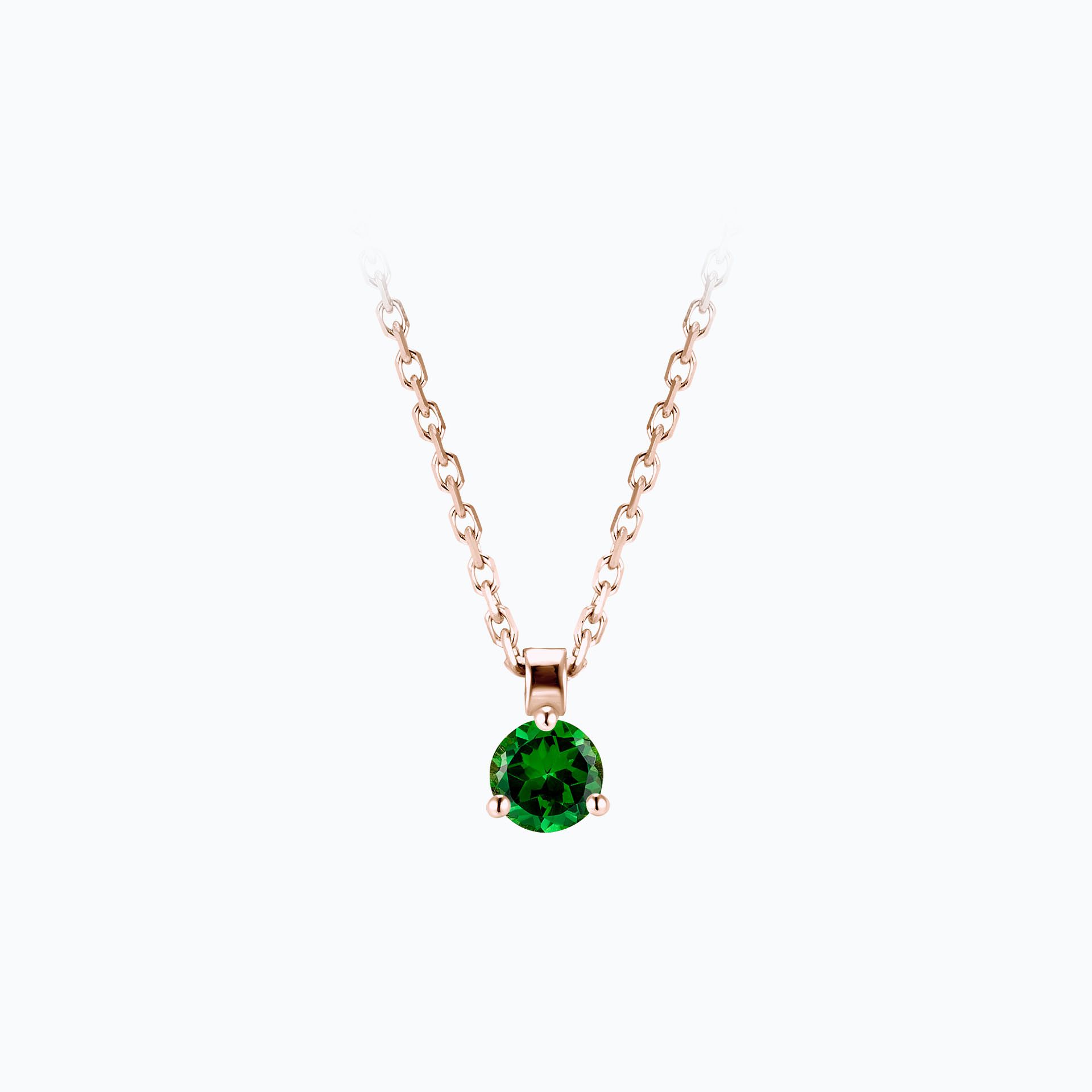 Collier Pyramid Tsavorite 3.5 mm