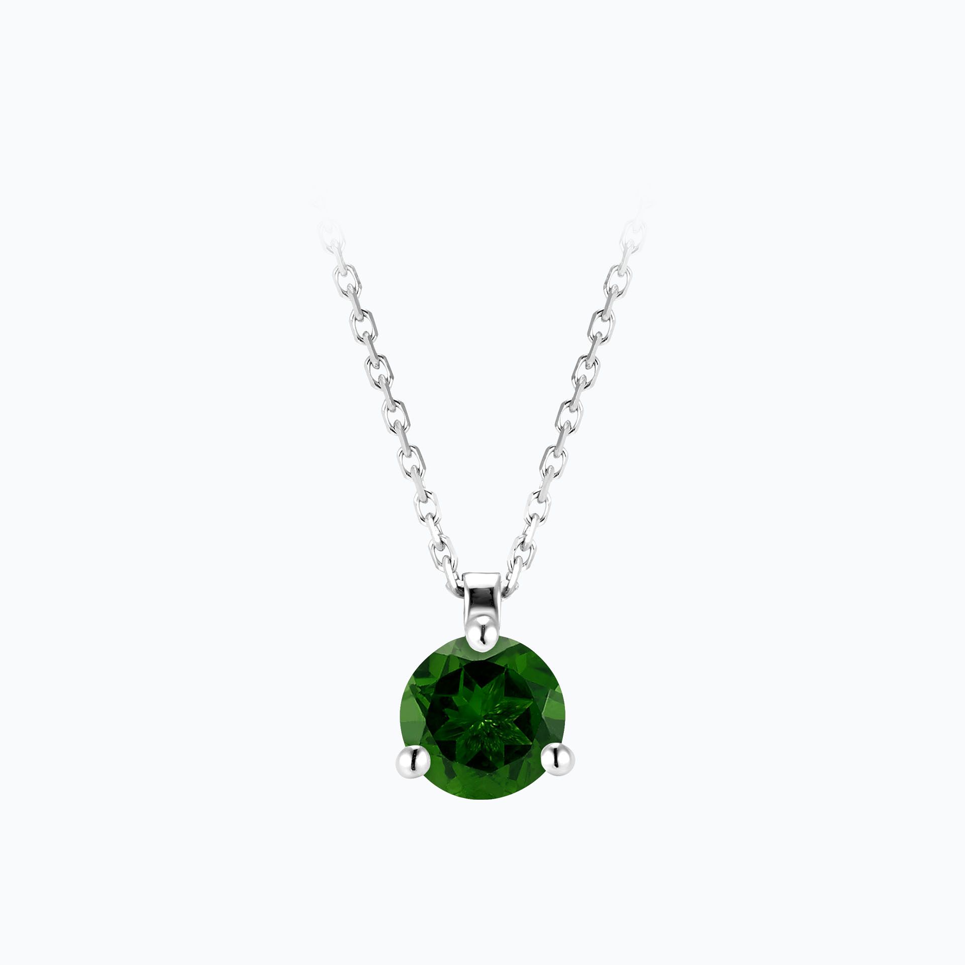 Collier Pyramid Tsavorite 6 mm