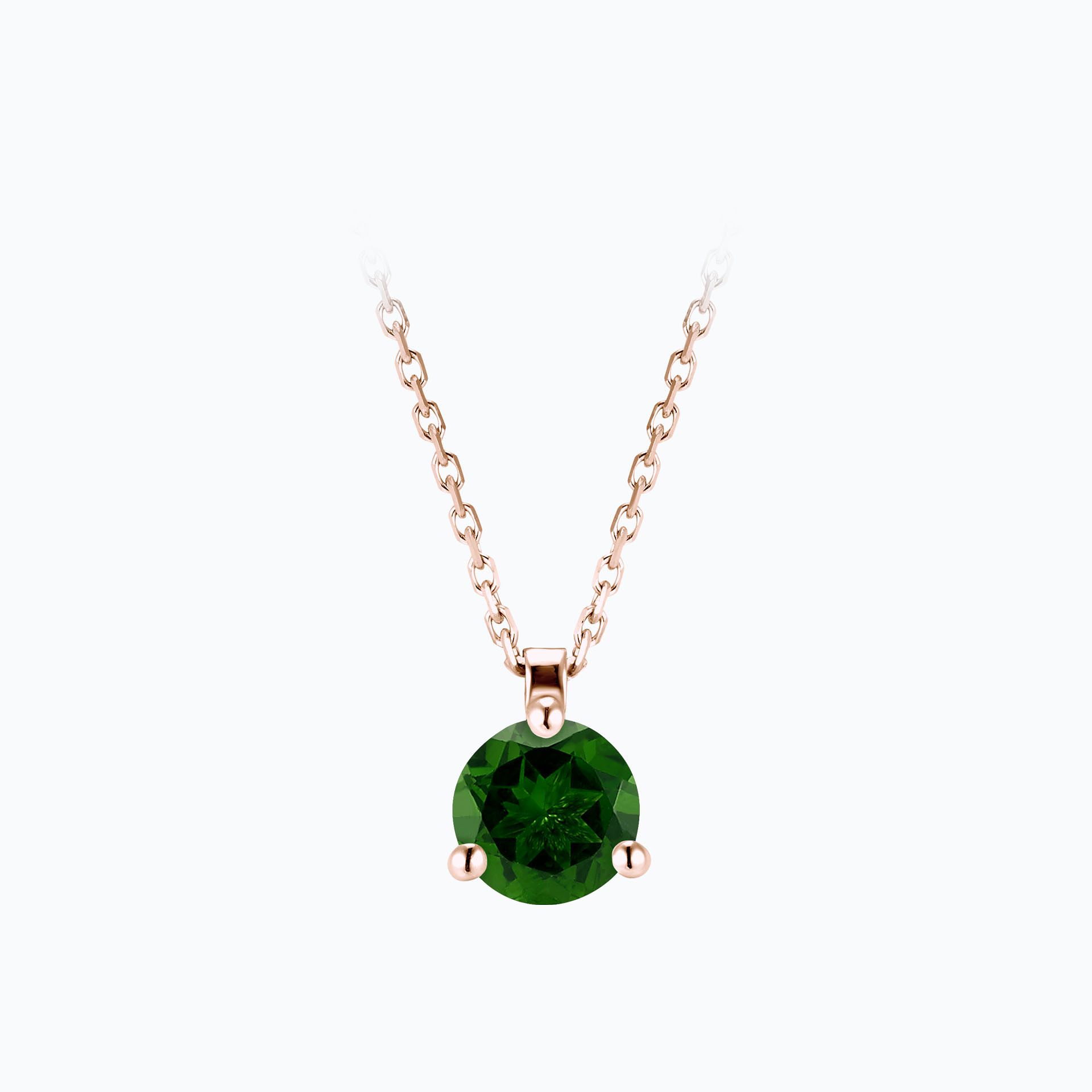 Collier Pyramid Tsavorite 6 mm