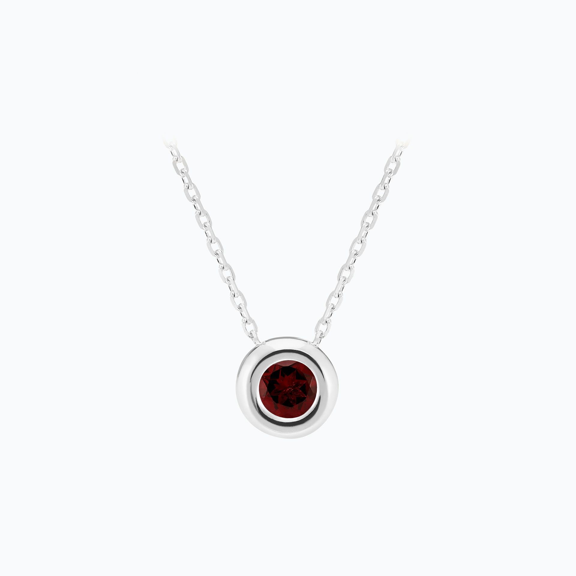 Collier Sfera Grenat