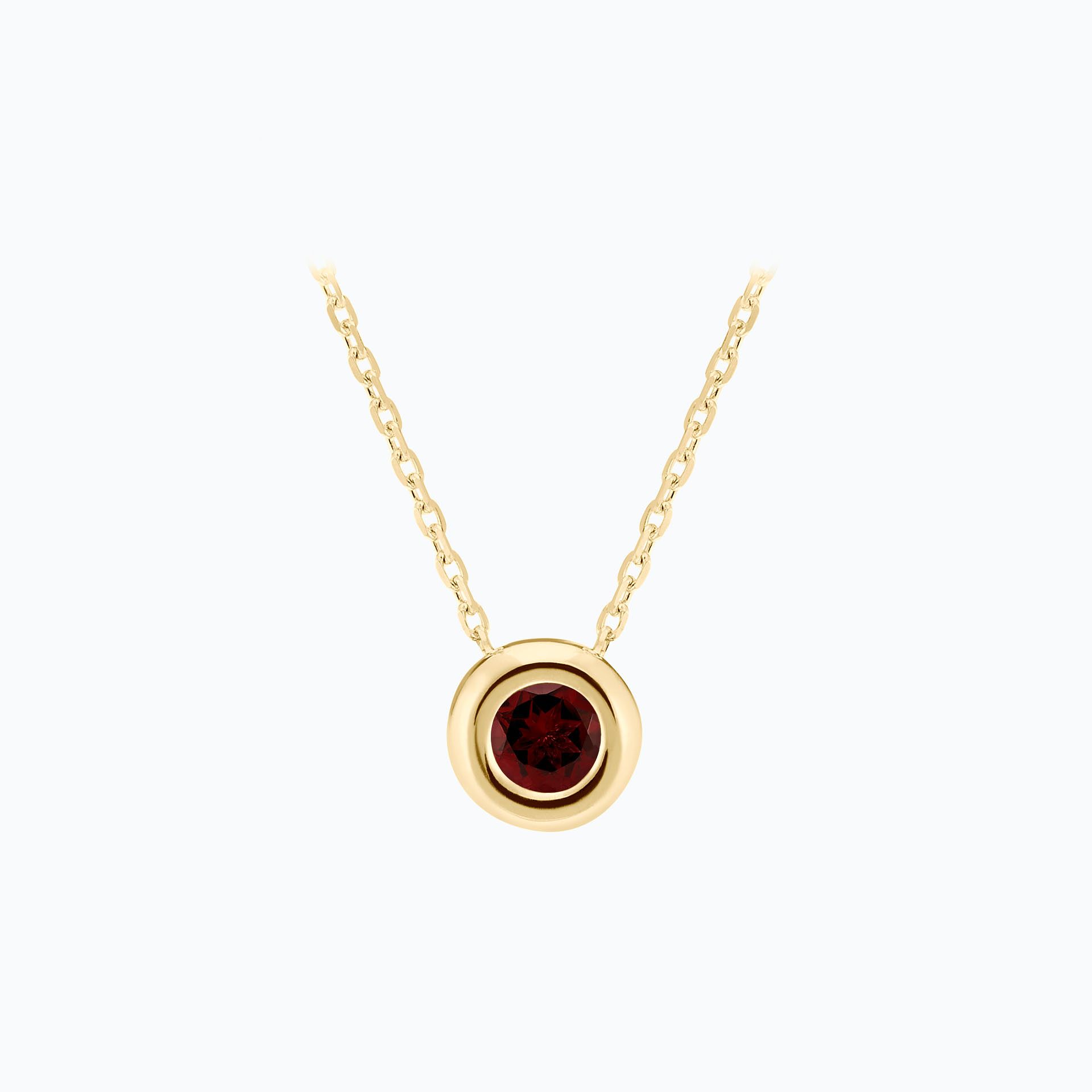 Collier Sfera Grenat
