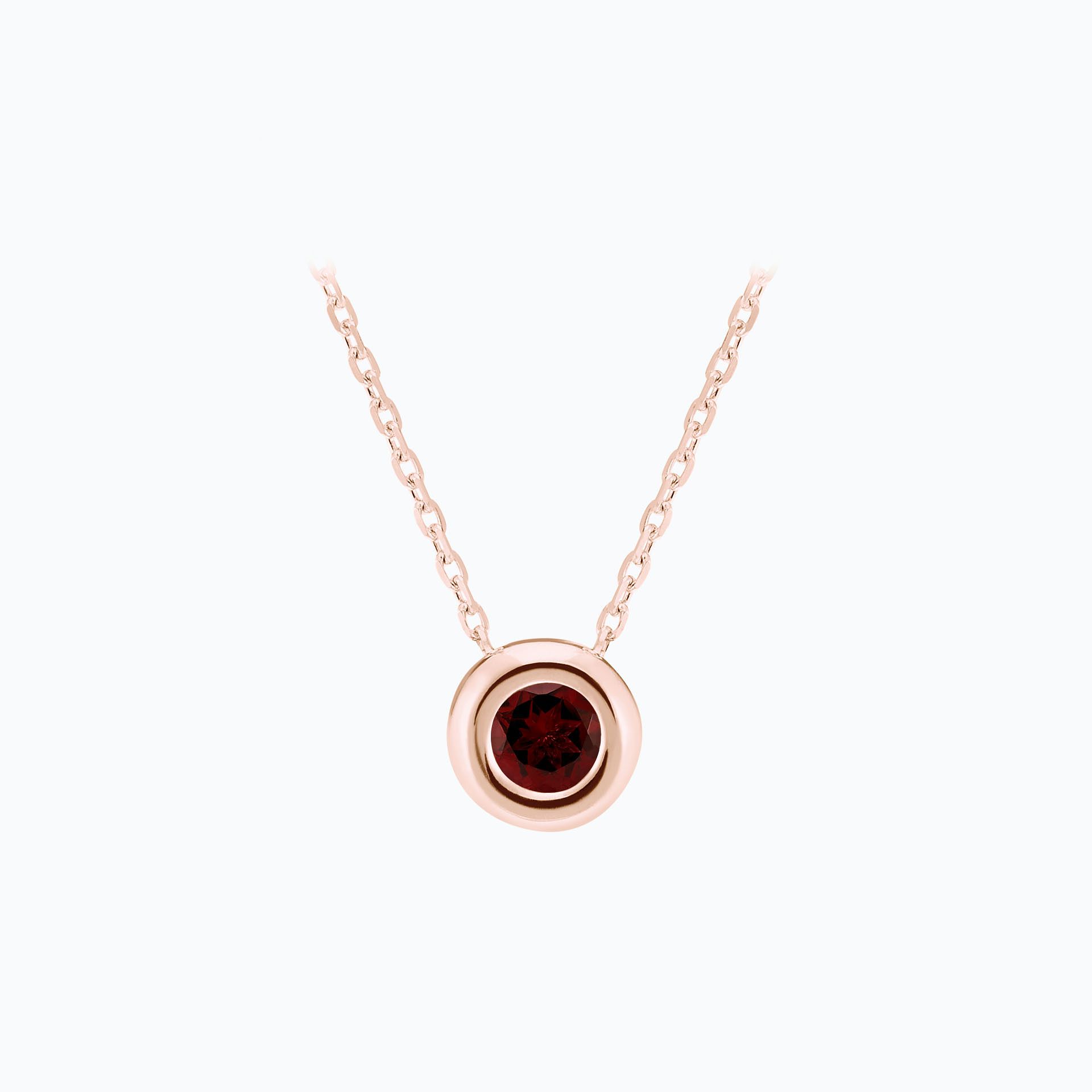 Collier Sfera Grenat