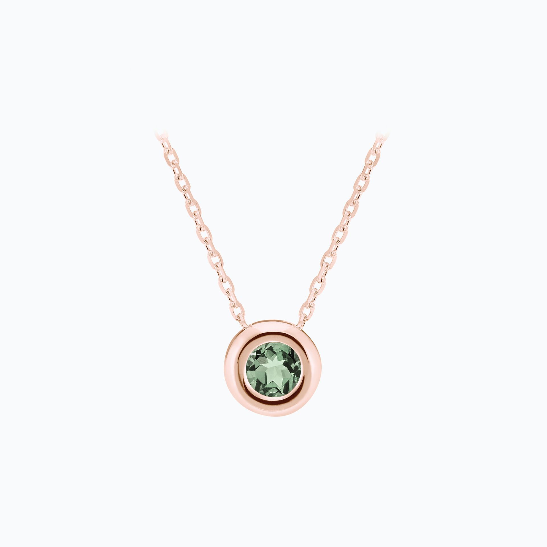 Collier Sfera Saphir Vert