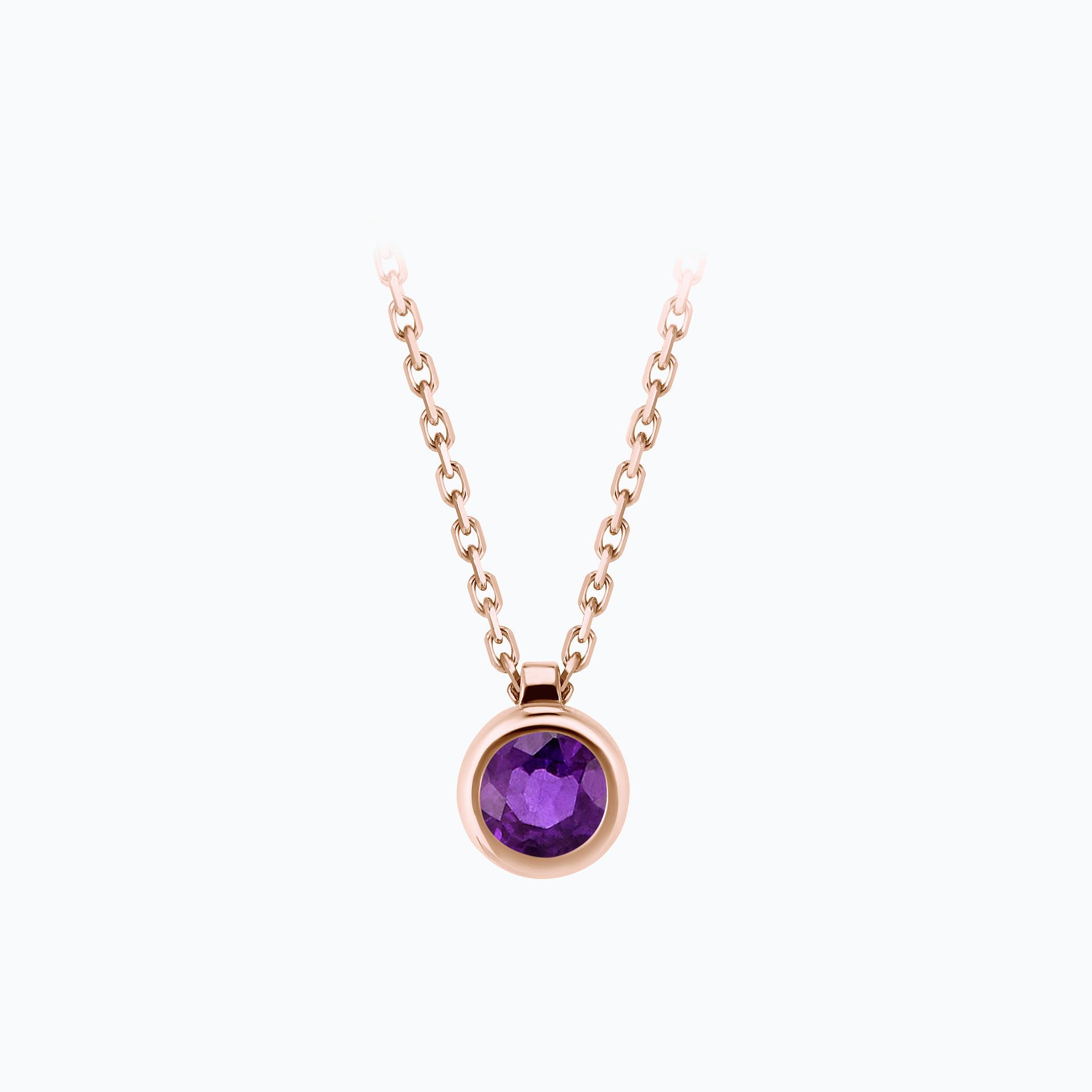 Collier Sparkling Améthyste 4.5 mm