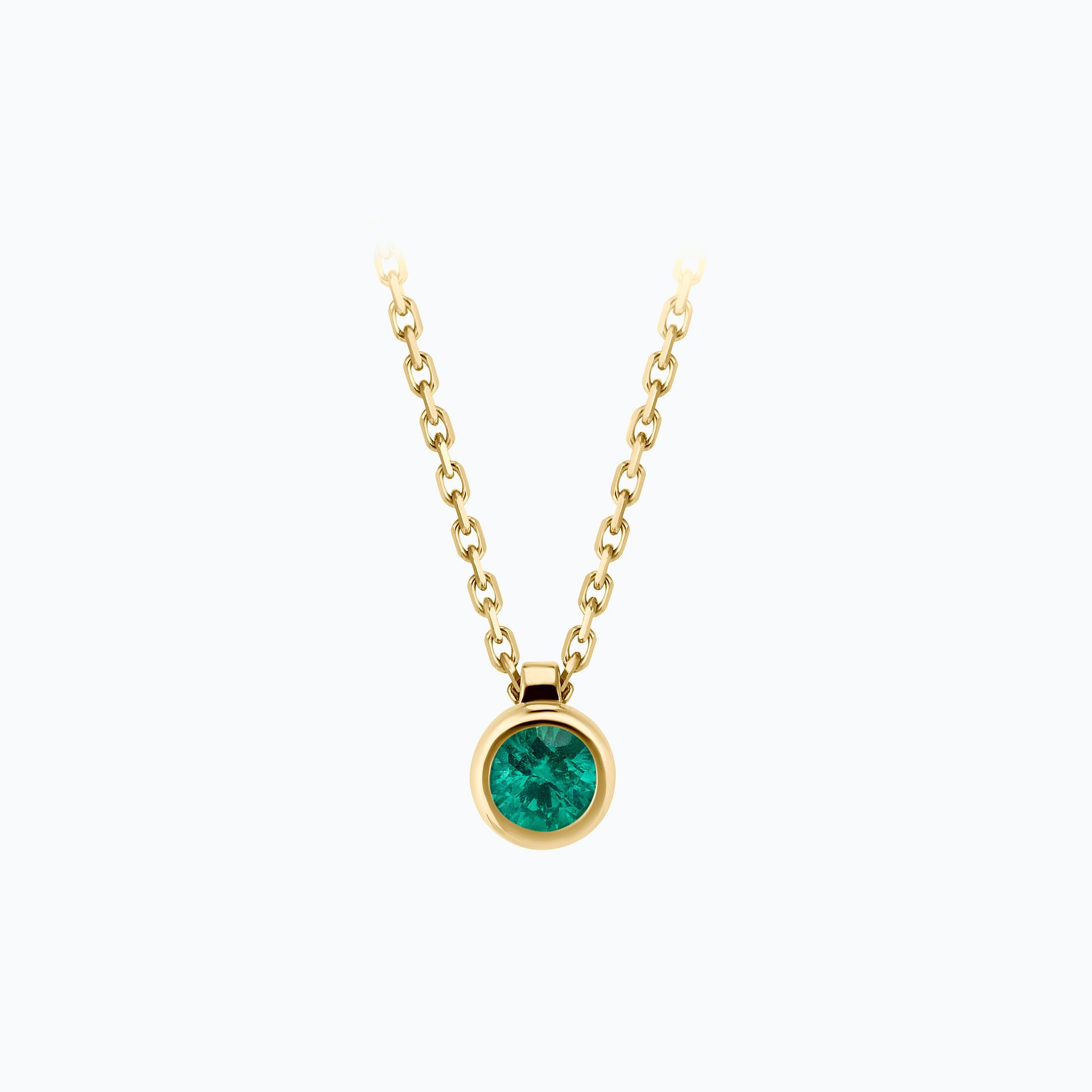 Collier Sparkling Émeraude 3.5 mm