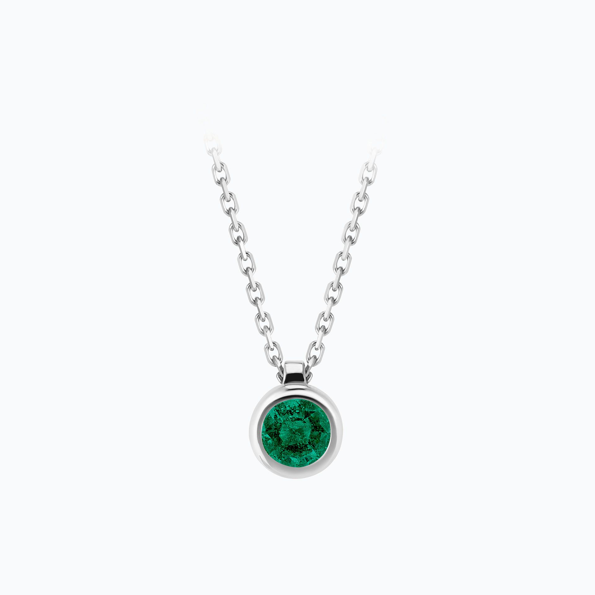 Collier Sparkling Émeraude 4.5 mm