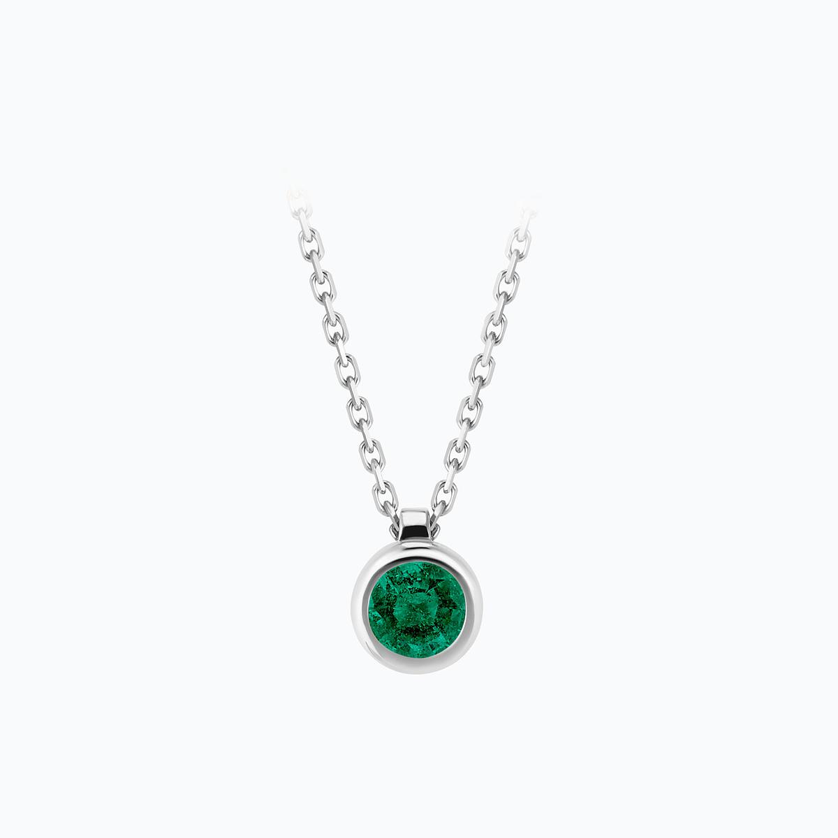 Collier Sparkling Émeraude 4.5 mm