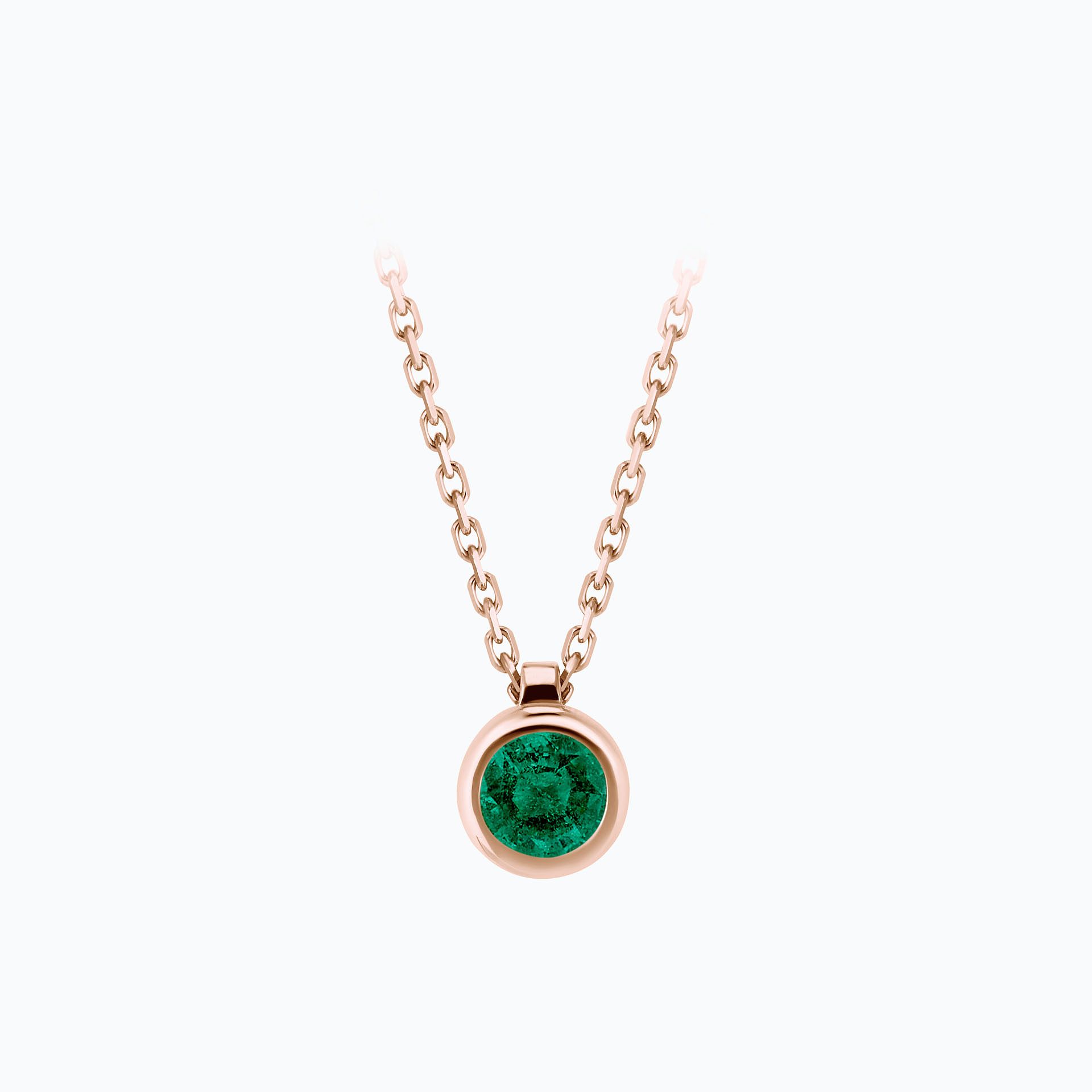 Collier Sparkling Émeraude 4.5 mm