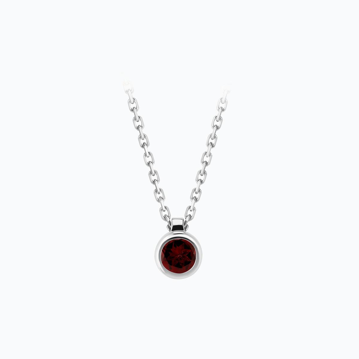 Collier Sparkling Grenat 3.5 mm